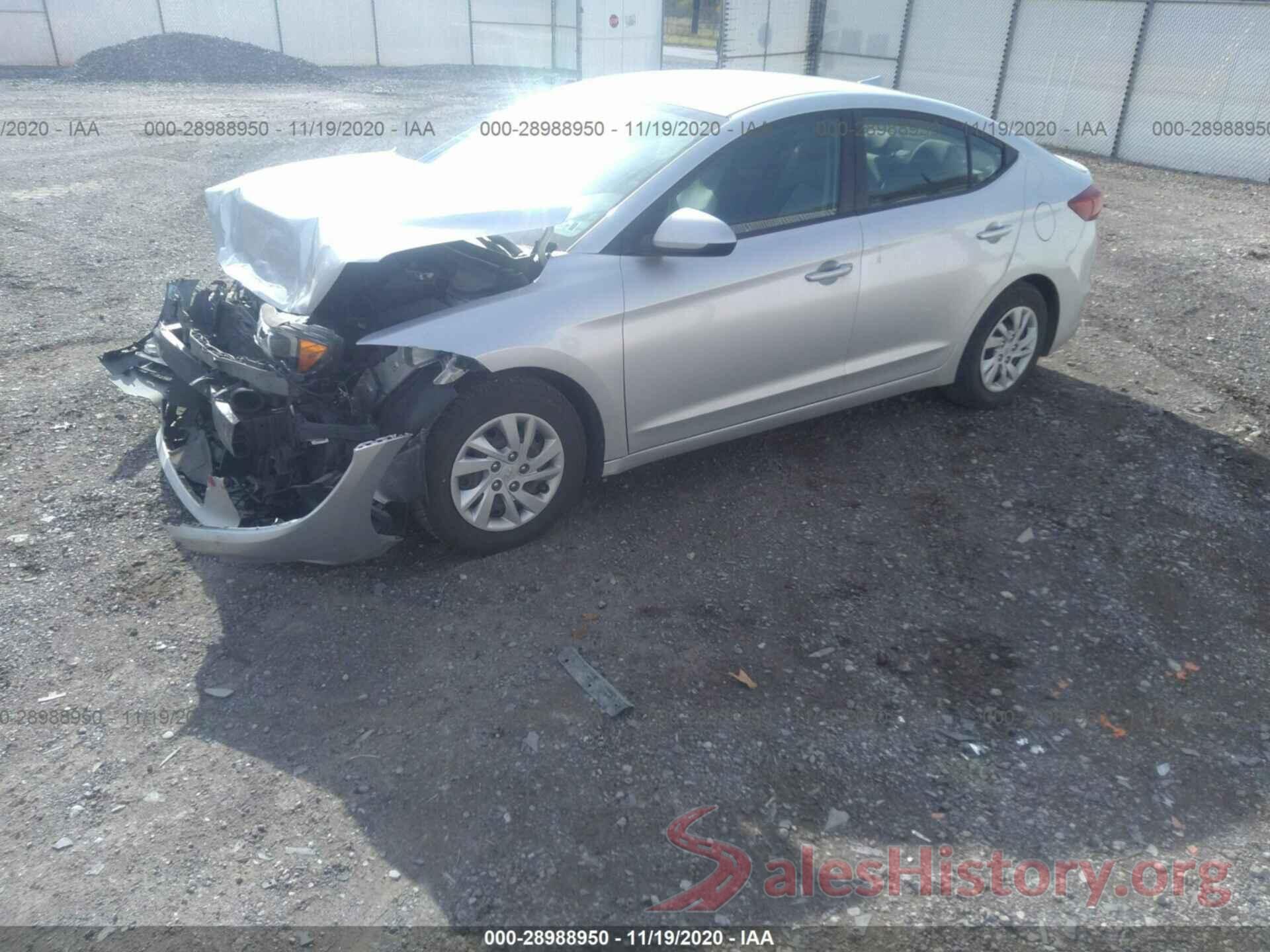 5NPD74LF8HH102715 2017 HYUNDAI ELANTRA