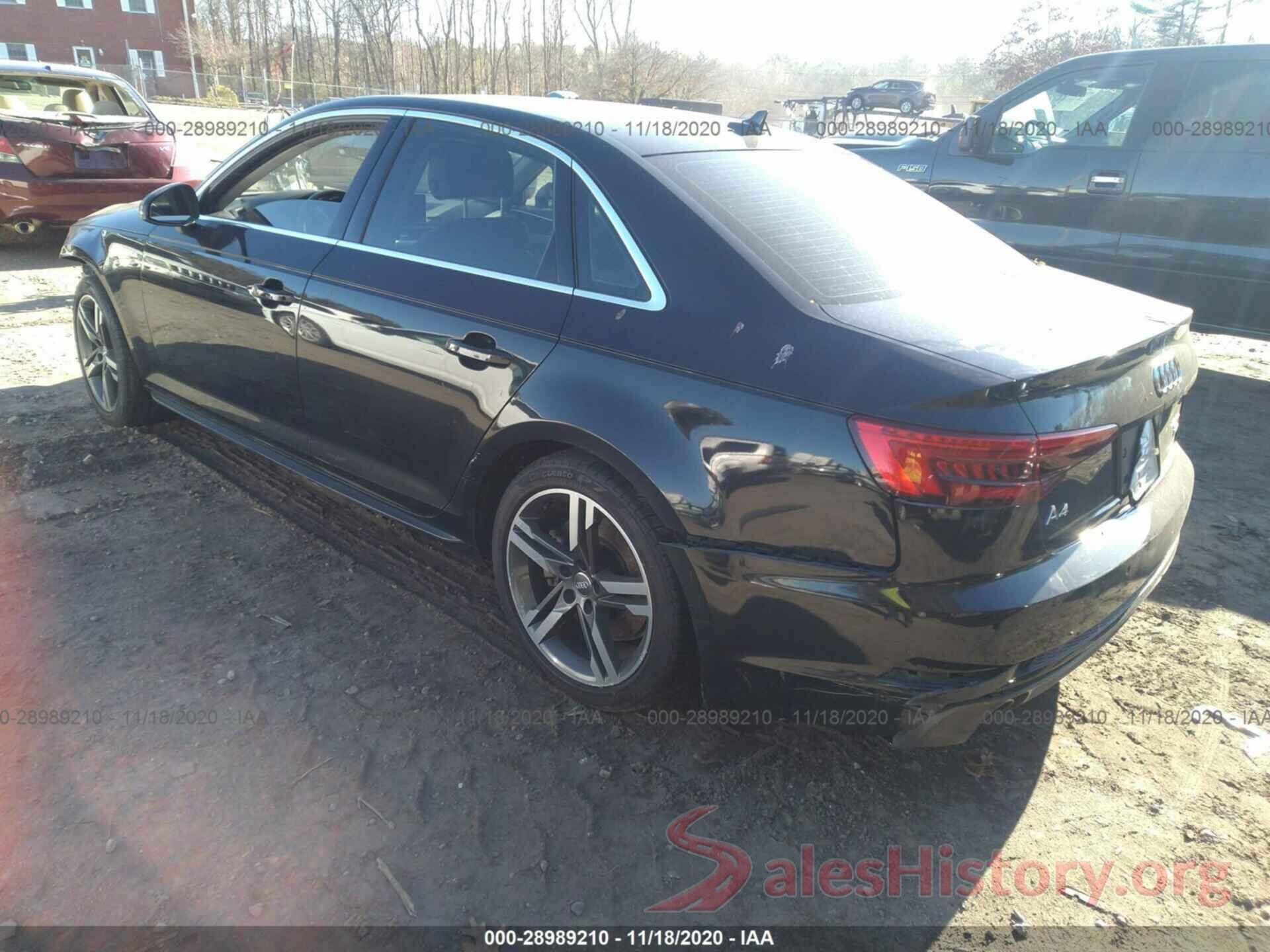 WAUENAF44HN013062 2017 AUDI A4