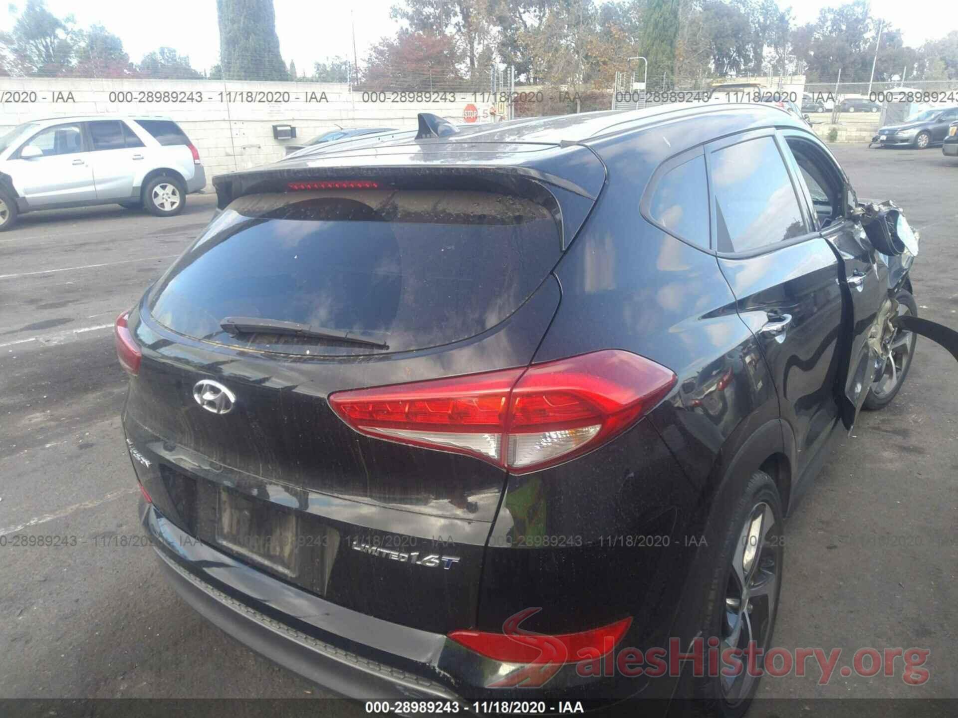 KM8J33A21GU152249 2016 HYUNDAI TUCSON