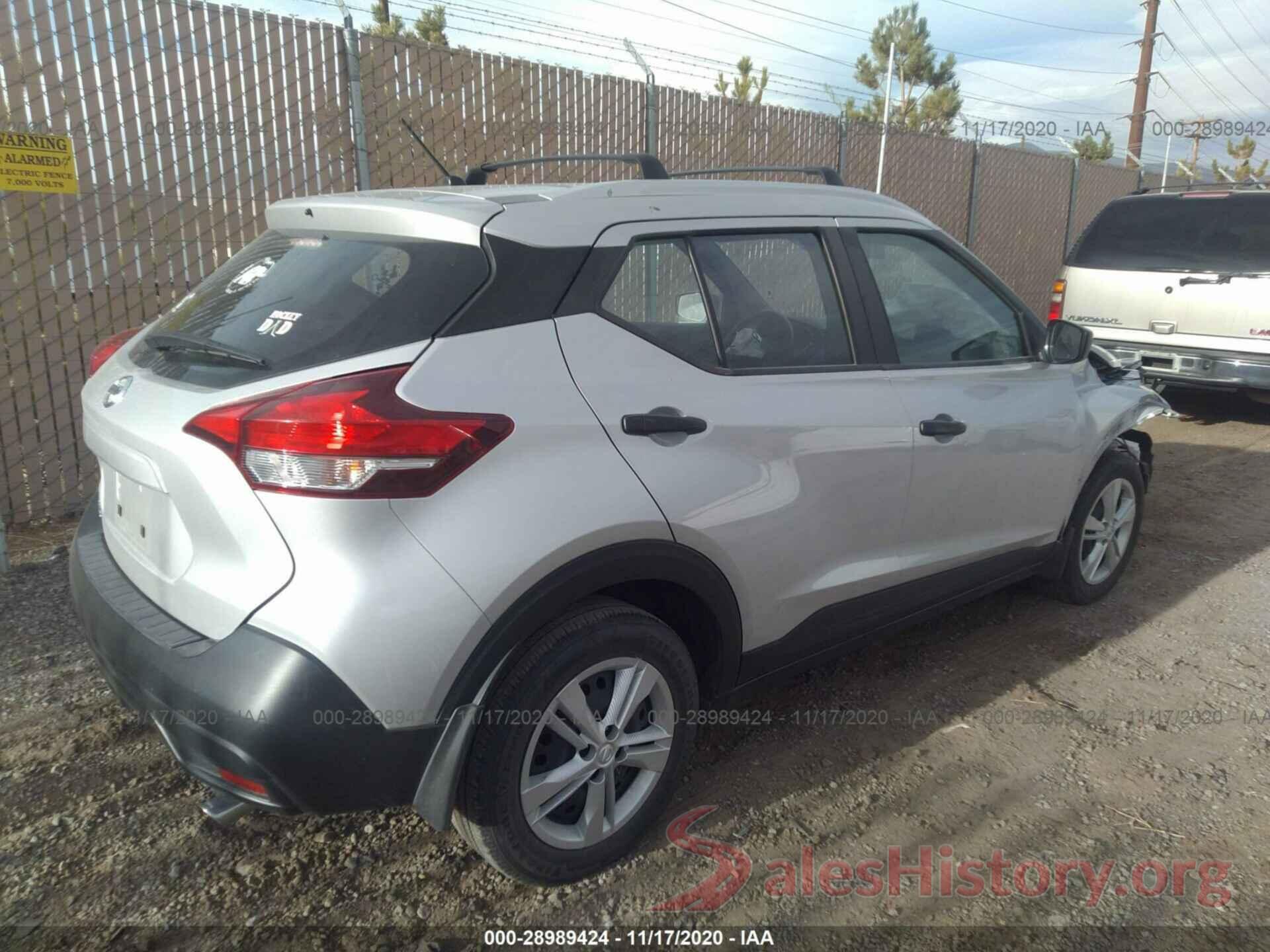 3N1CP5CU6KL502010 2019 NISSAN KICKS