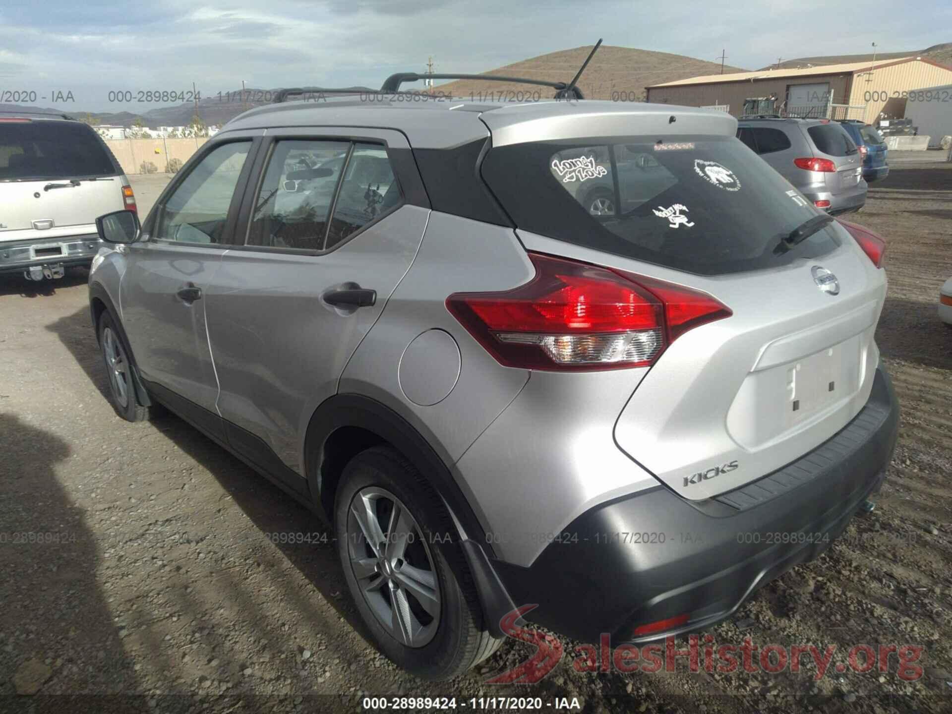 3N1CP5CU6KL502010 2019 NISSAN KICKS