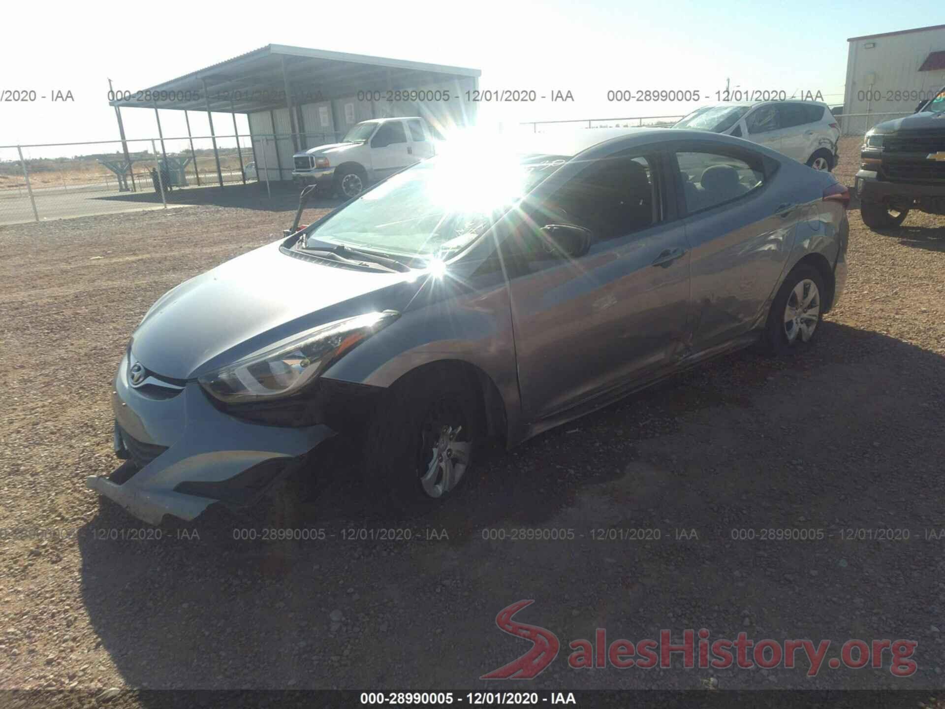 5NPDH4AE0GH755108 2016 HYUNDAI ELANTRA