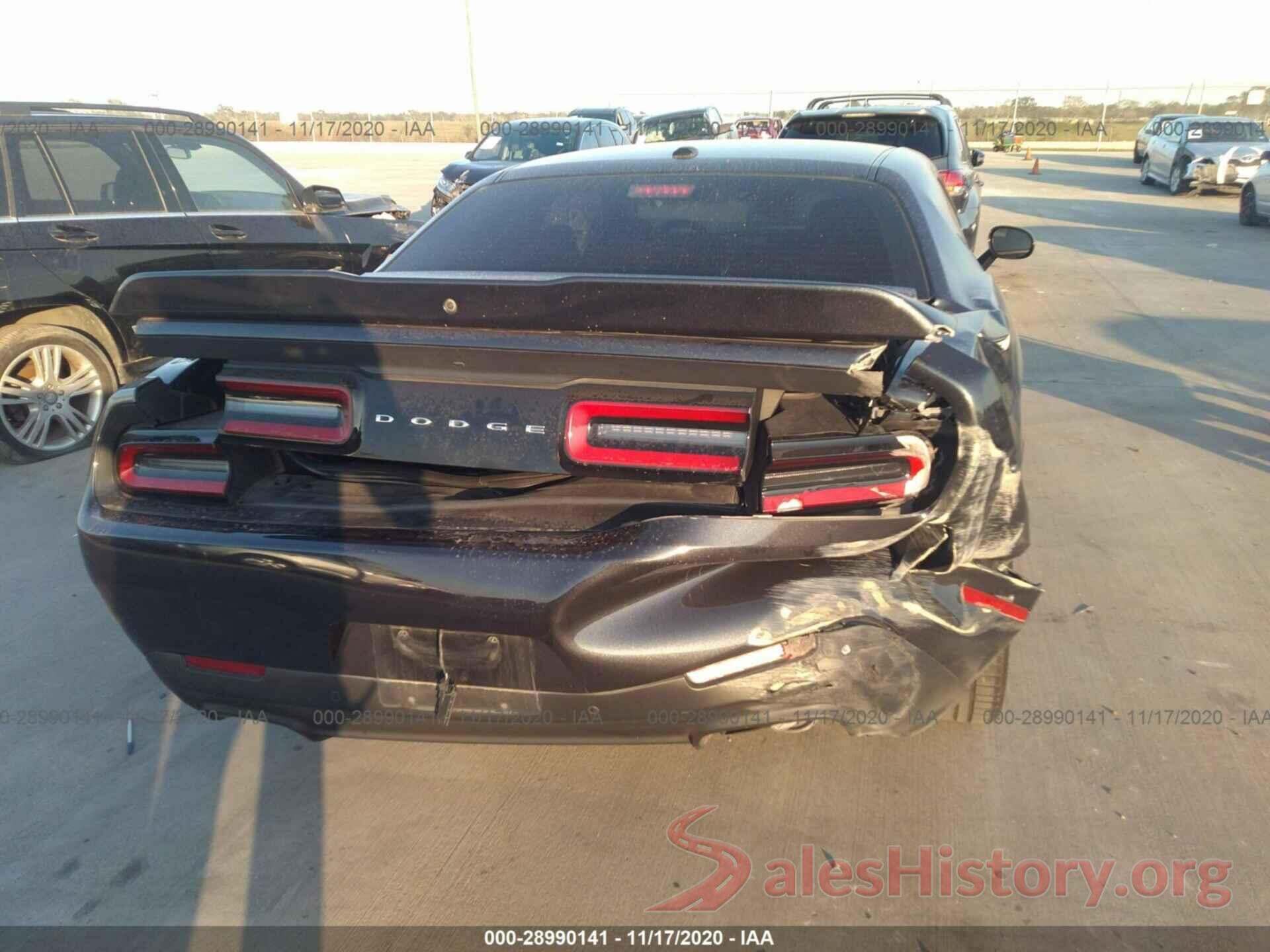 2C3CDZBT2KH642221 2019 DODGE CHALLENGER