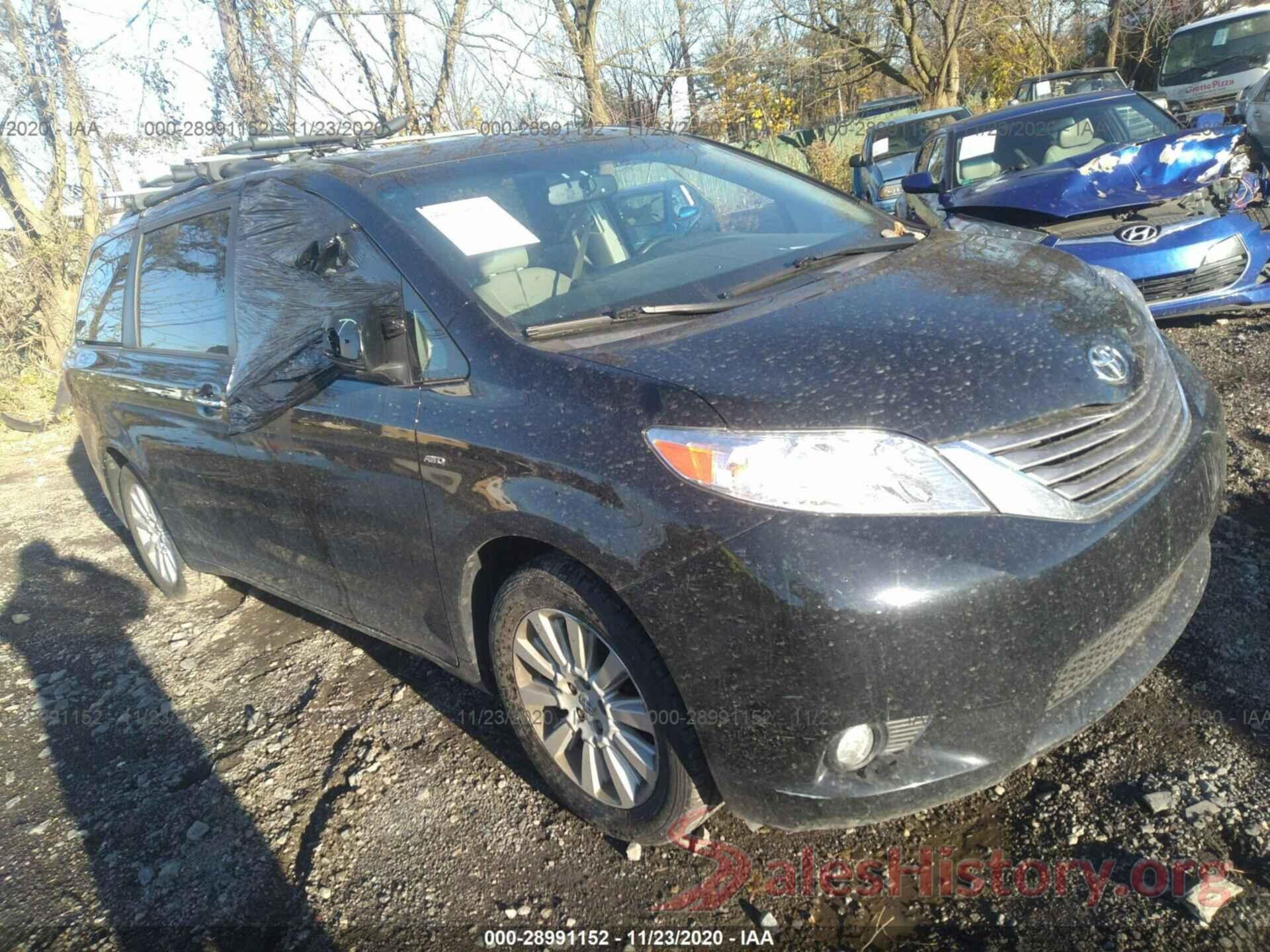 5TDDK3DC5GS143633 2016 TOYOTA SIENNA