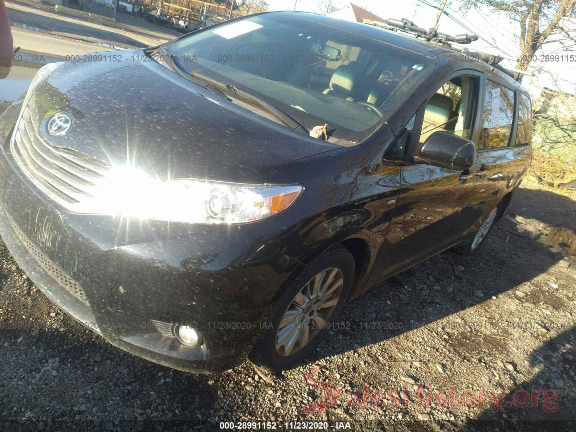 5TDDK3DC5GS143633 2016 TOYOTA SIENNA