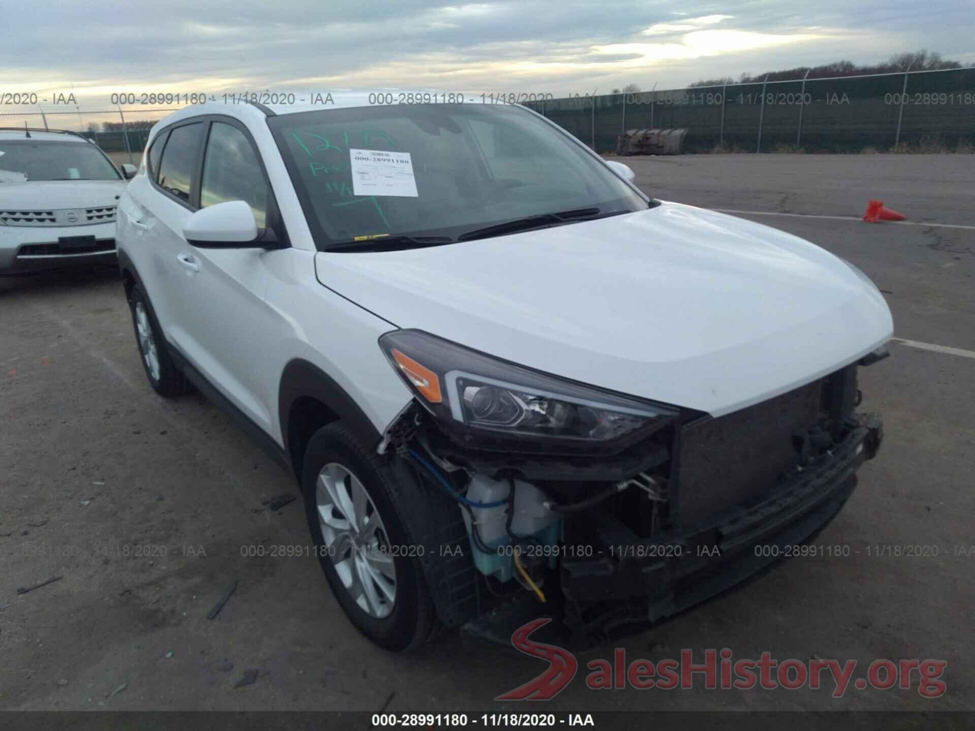 KM8J2CA40KU917030 2019 HYUNDAI TUCSON