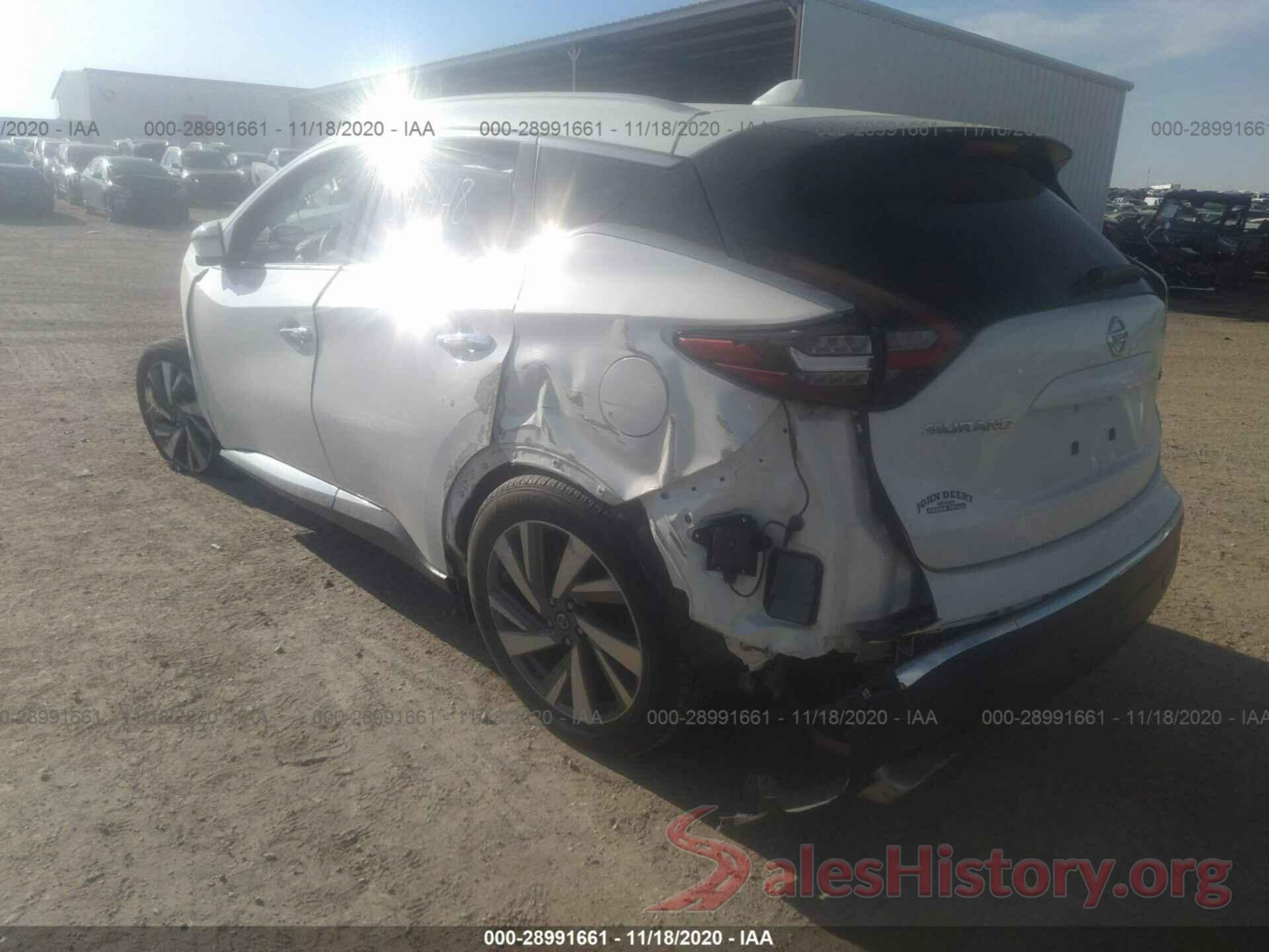 5N1AZ2MS3KN144905 2019 NISSAN MURANO