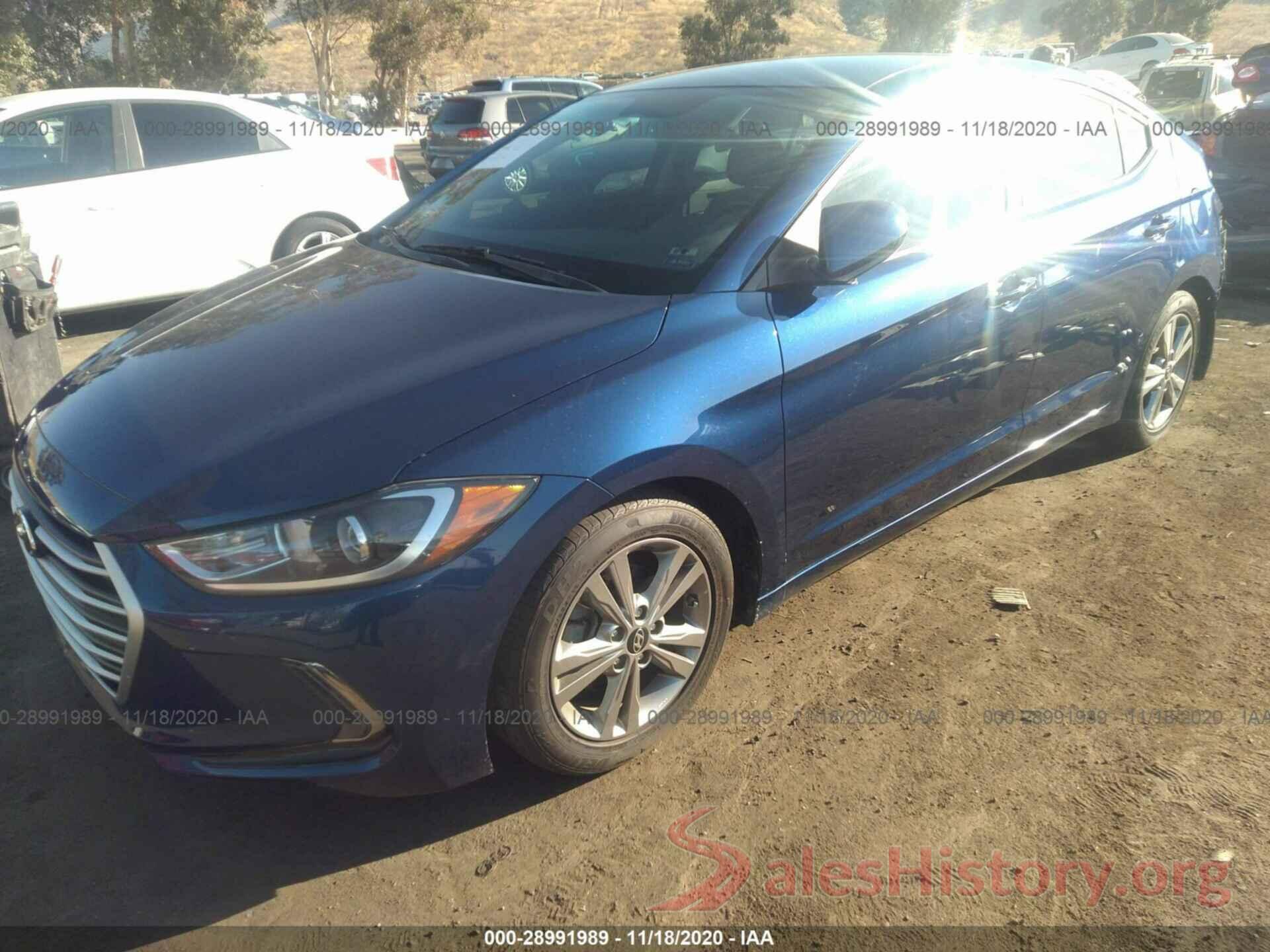 5NPD84LF6HH033911 2017 HYUNDAI ELANTRA