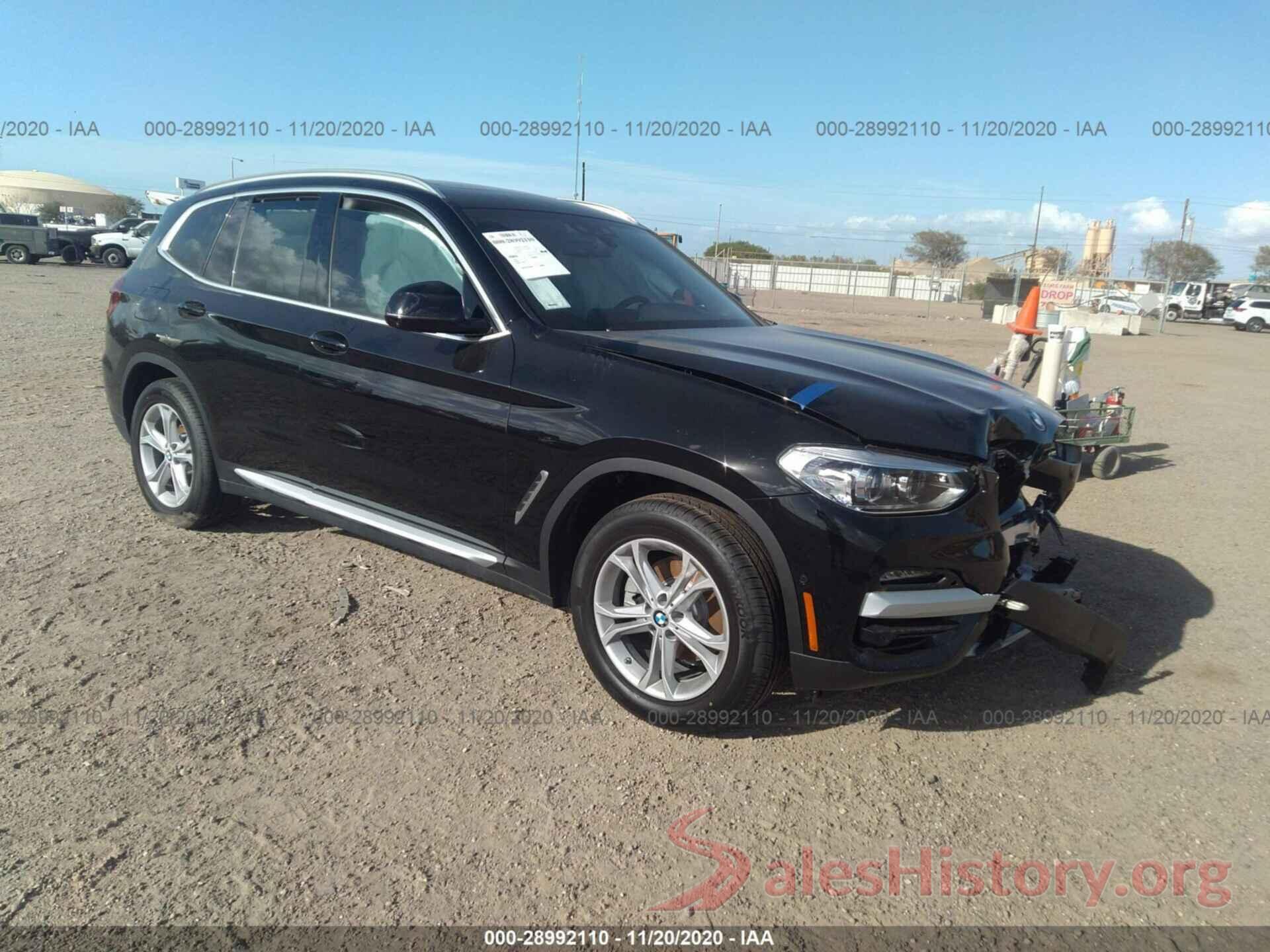 5UXTY3C05M9E67145 2021 BMW X3