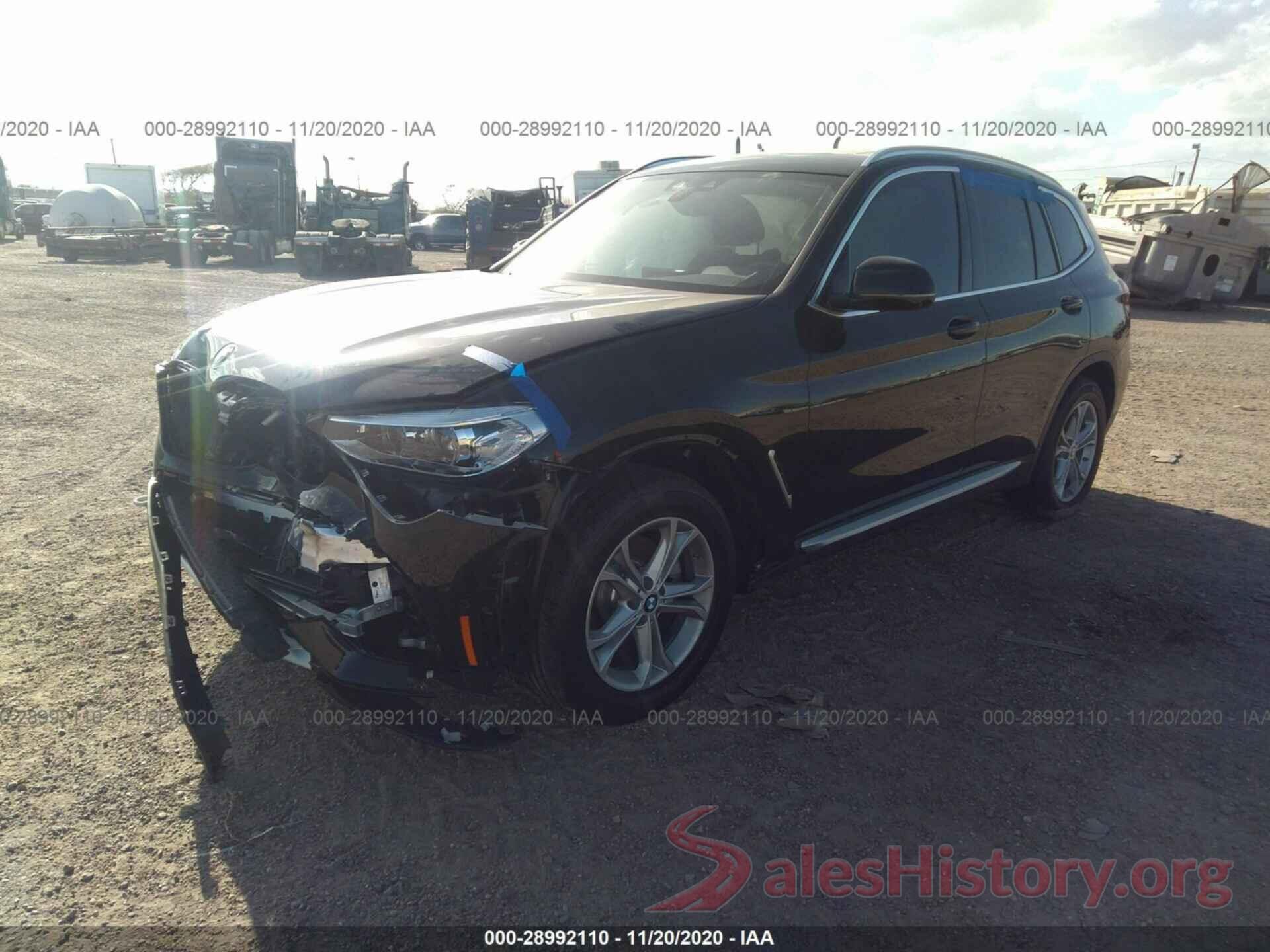 5UXTY3C05M9E67145 2021 BMW X3