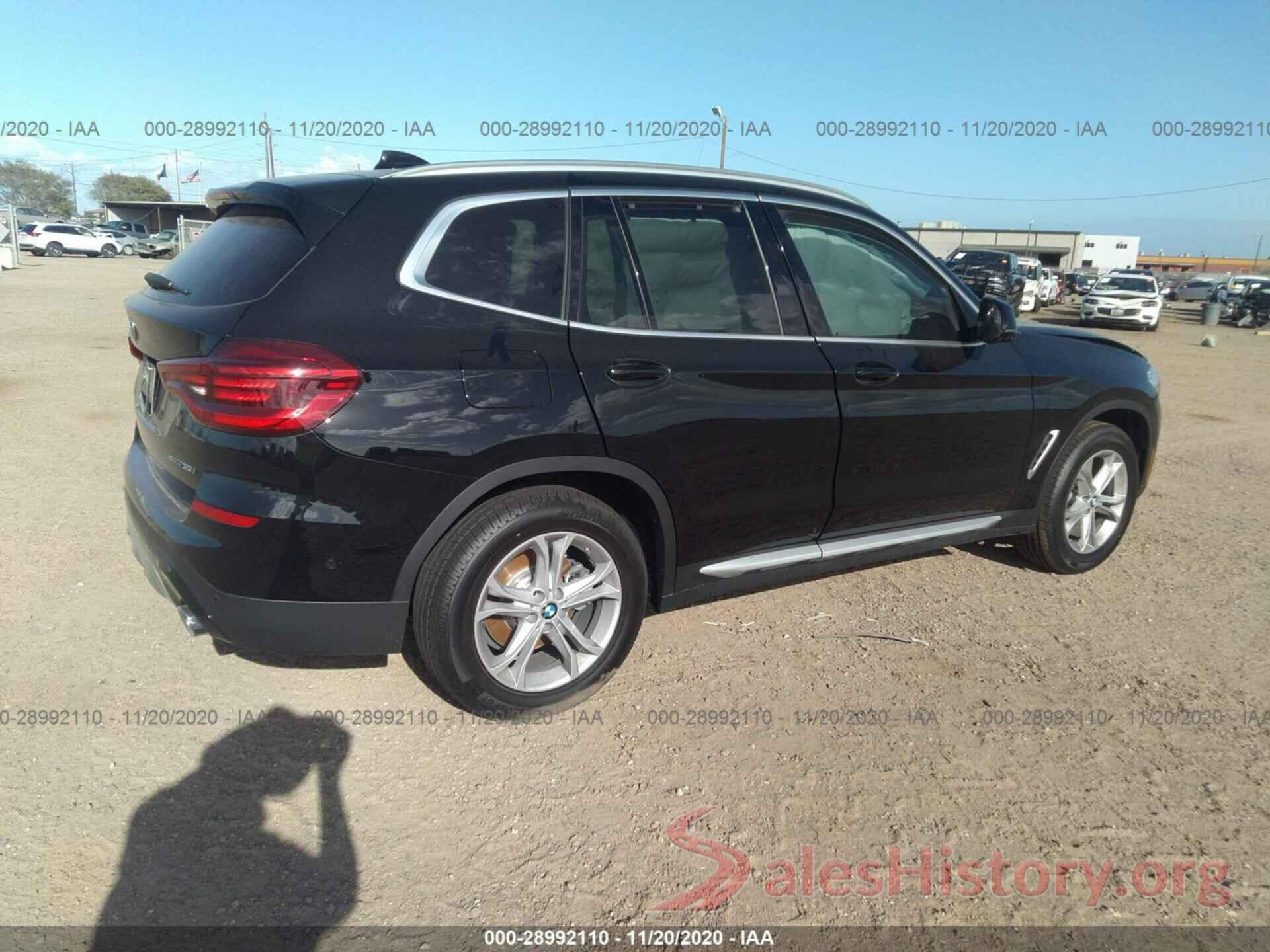 5UXTY3C05M9E67145 2021 BMW X3