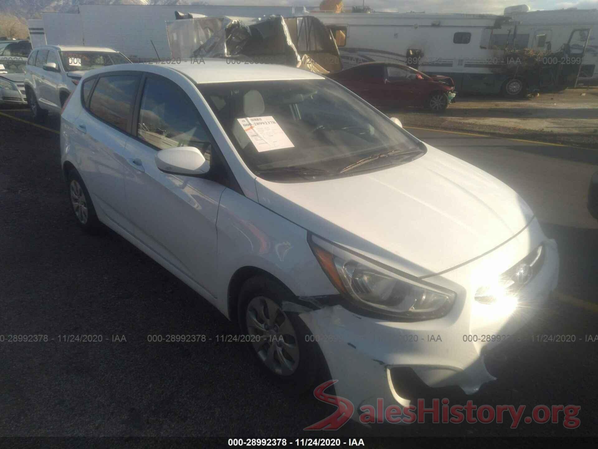 KMHCT5AE4GU239898 2016 HYUNDAI ACCENT