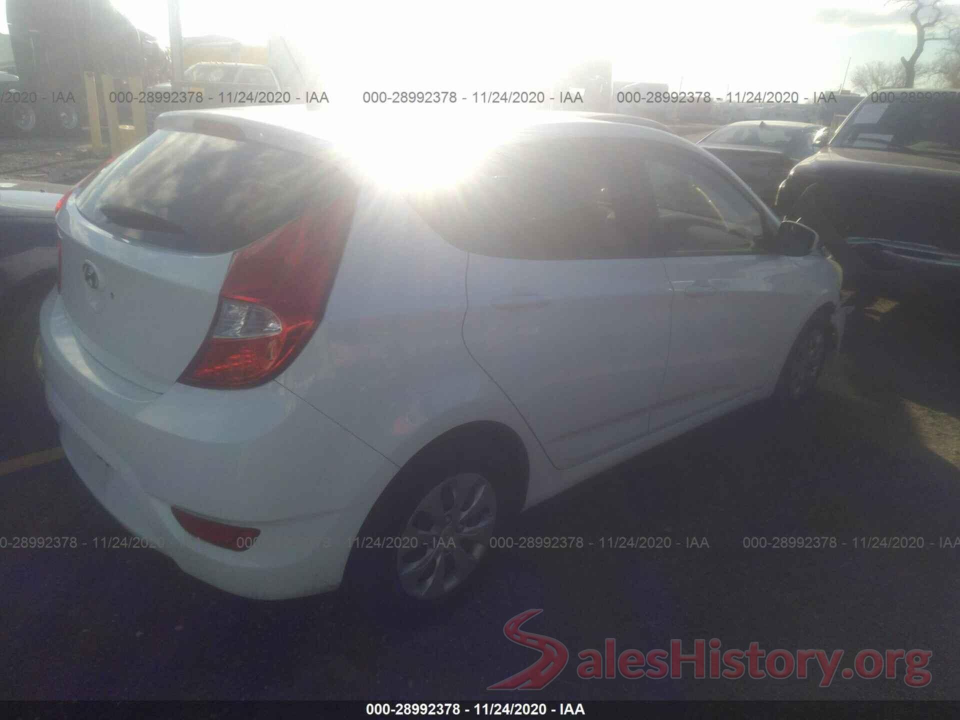 KMHCT5AE4GU239898 2016 HYUNDAI ACCENT