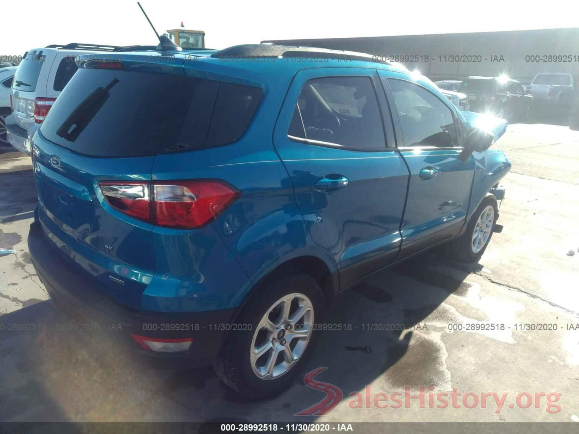 MAJ3P1TE9JC233046 2018 FORD ECOSPORT