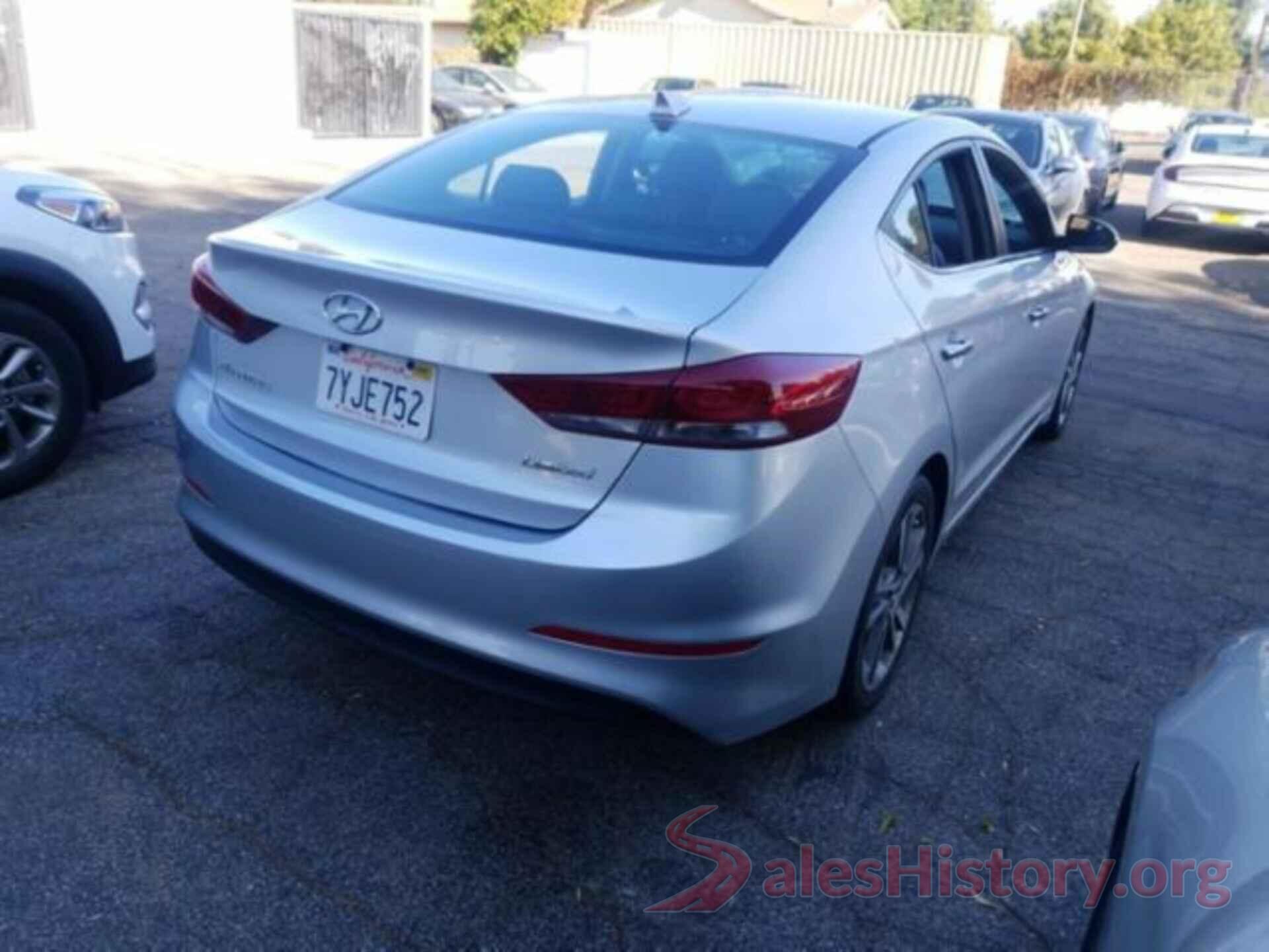 5NPD84LF1HH132135 2017 HYUNDAI ELANTRA