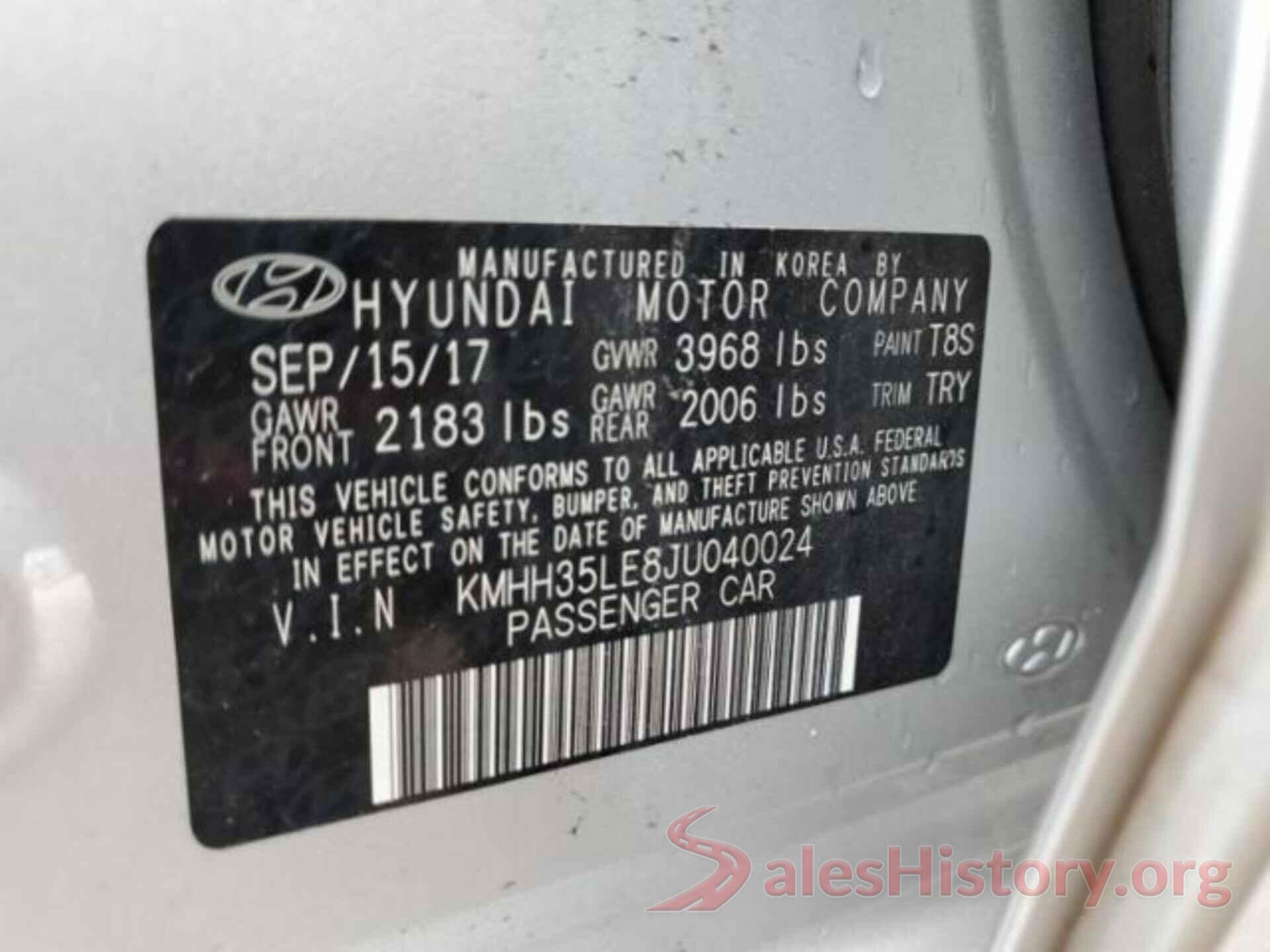 KMHH35LE8JU040024 2018 HYUNDAI ELANTRA GT