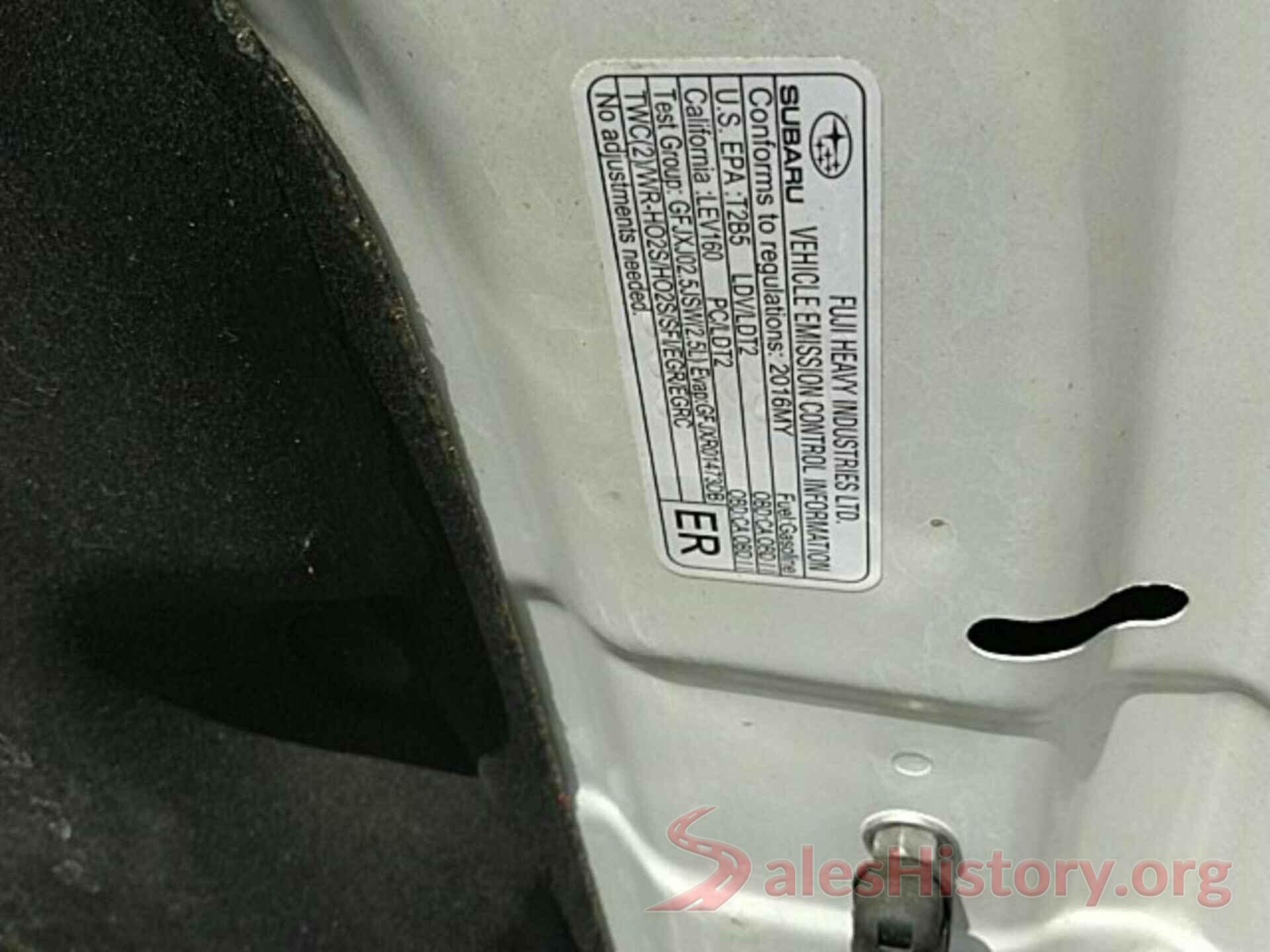 4S3BNBC64G3012845 2016 SUBARU LEGACY