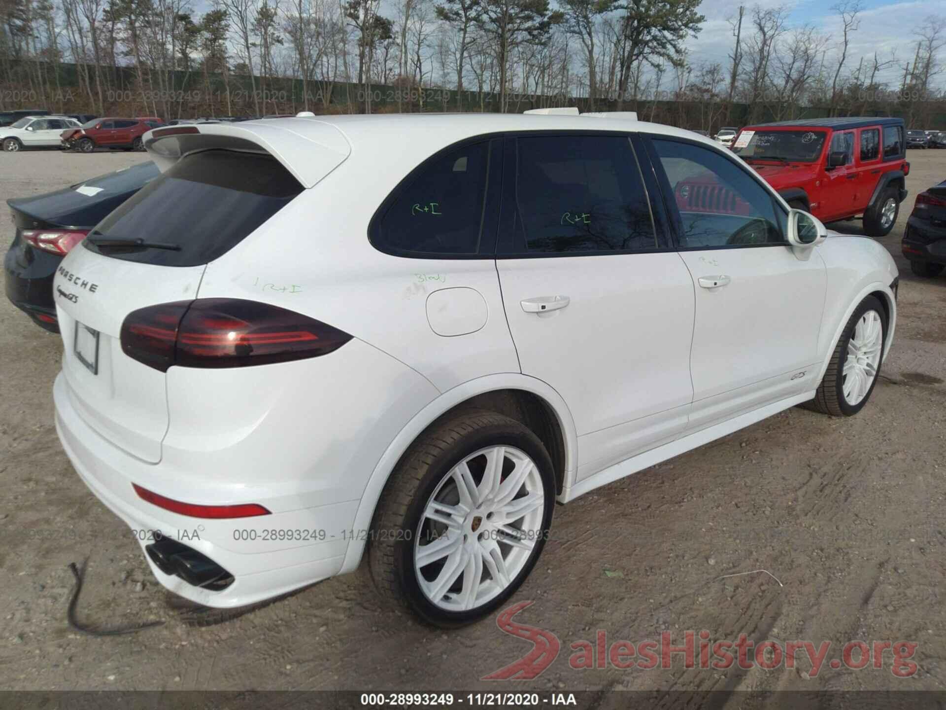 WP1AD2A20HLA81367 2017 PORSCHE CAYENNE