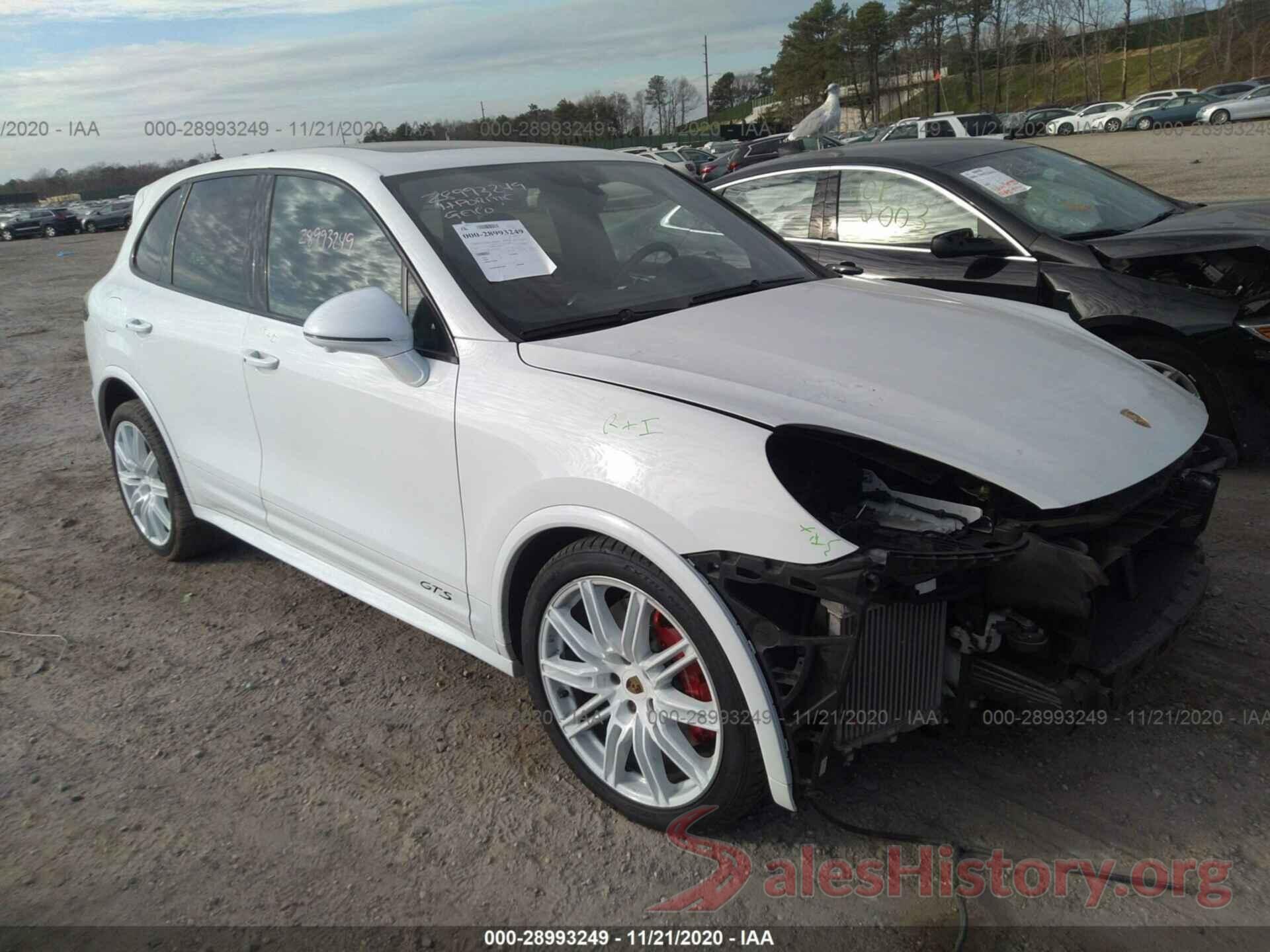 WP1AD2A20HLA81367 2017 PORSCHE CAYENNE