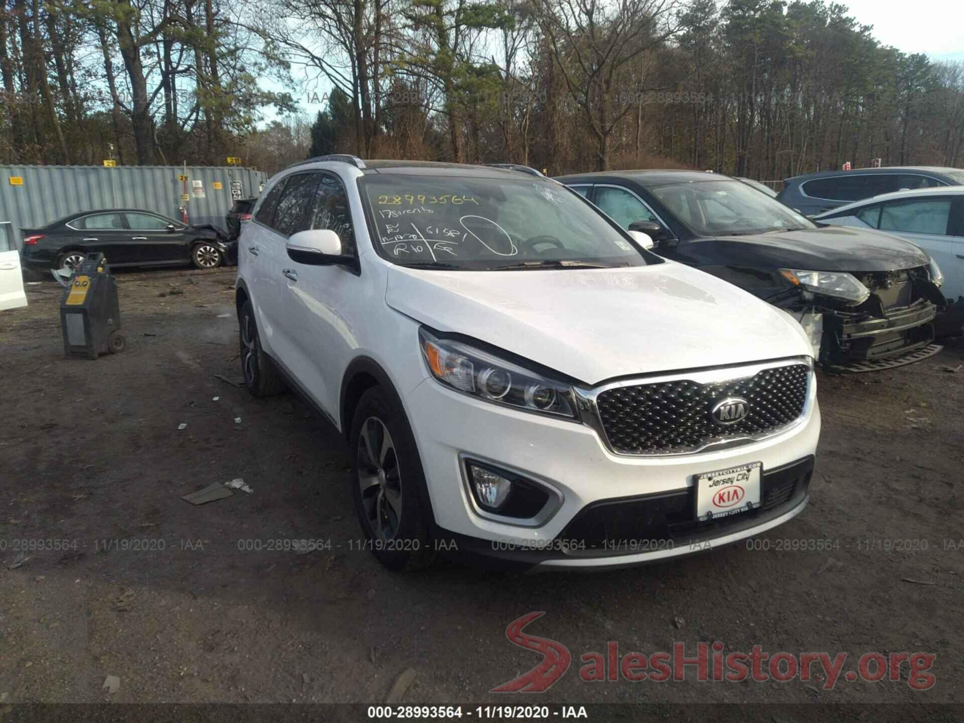 5XYPHDA50HG235836 2017 KIA SORENTO