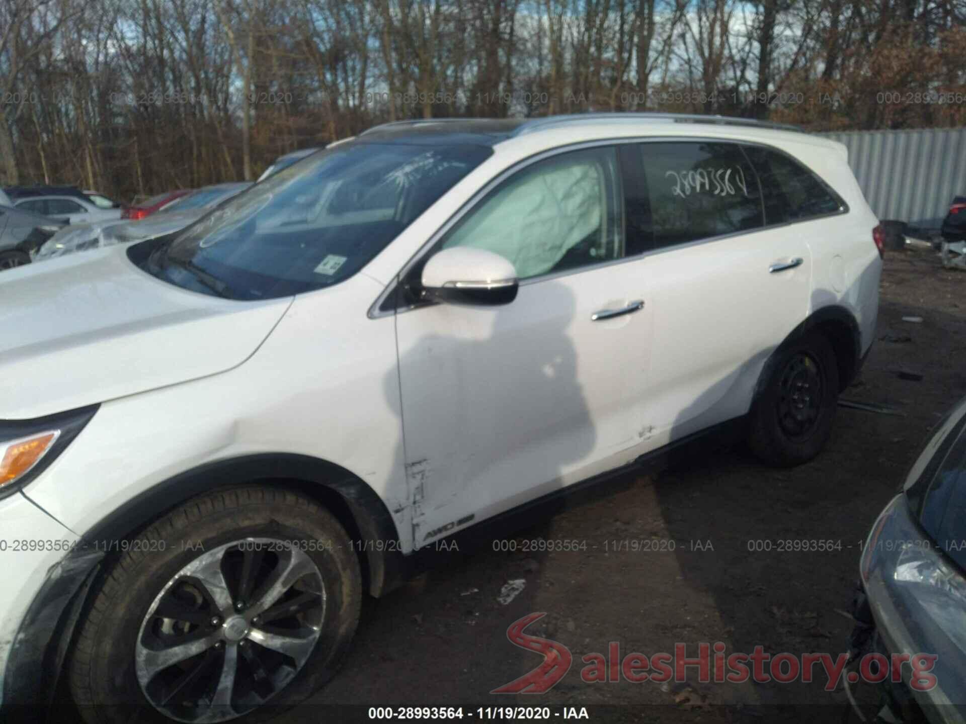 5XYPHDA50HG235836 2017 KIA SORENTO