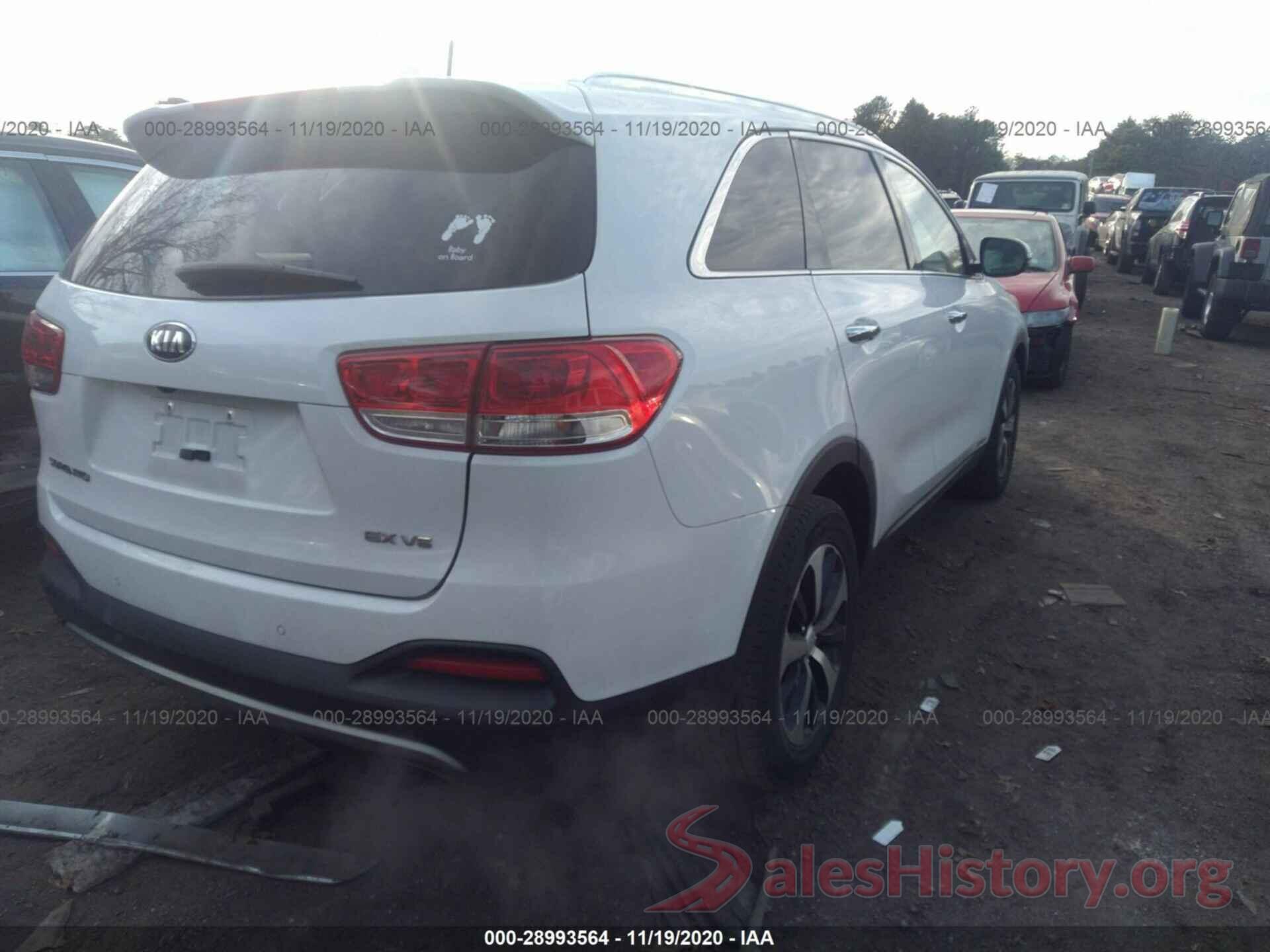 5XYPHDA50HG235836 2017 KIA SORENTO