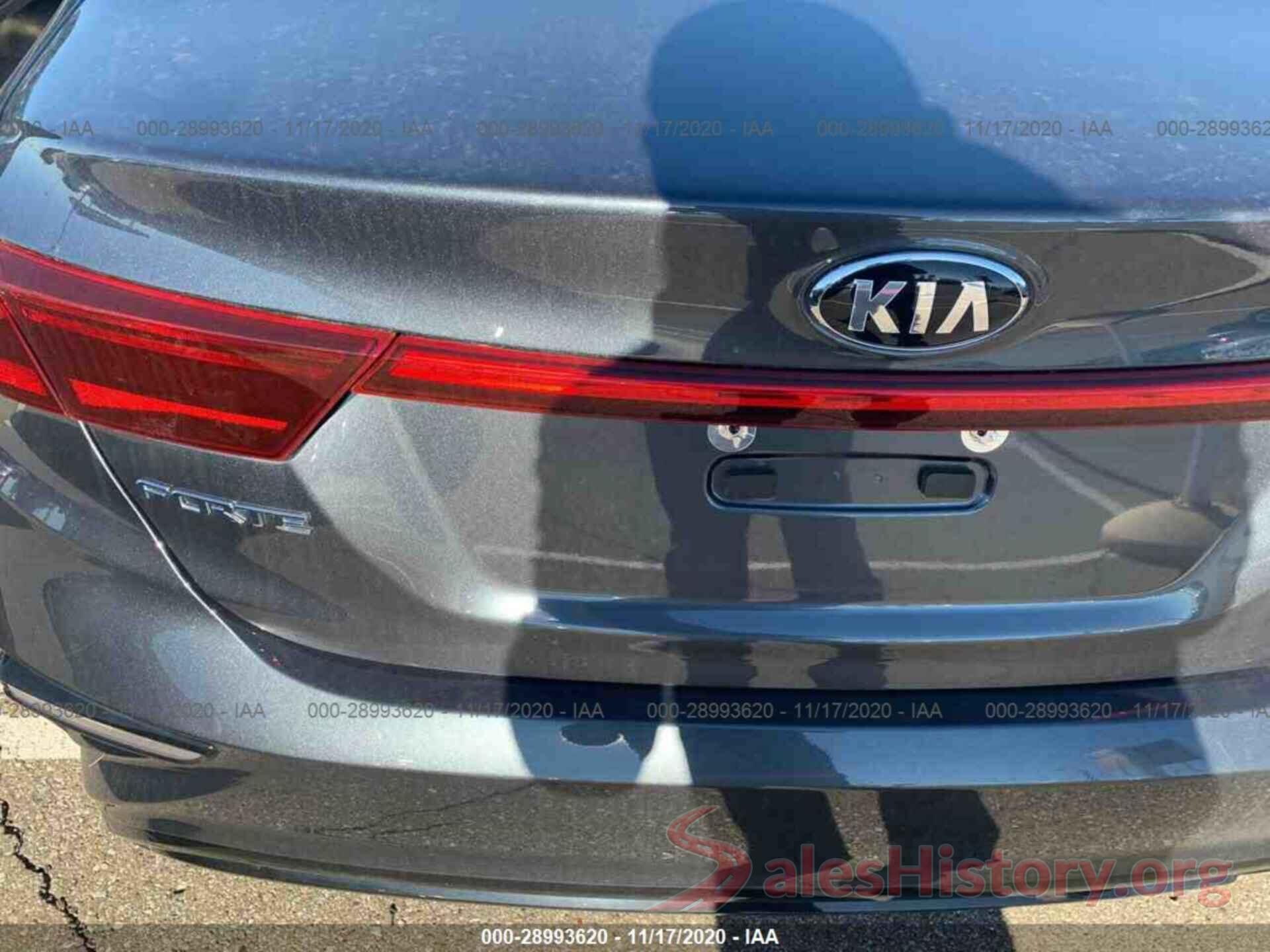 3KPF24AD8LE212508 2020 KIA FORTE