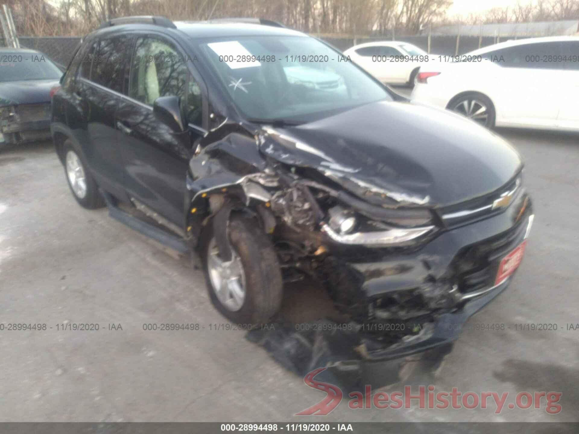 KL7CJLSB0KB904185 2019 CHEVROLET TRAX