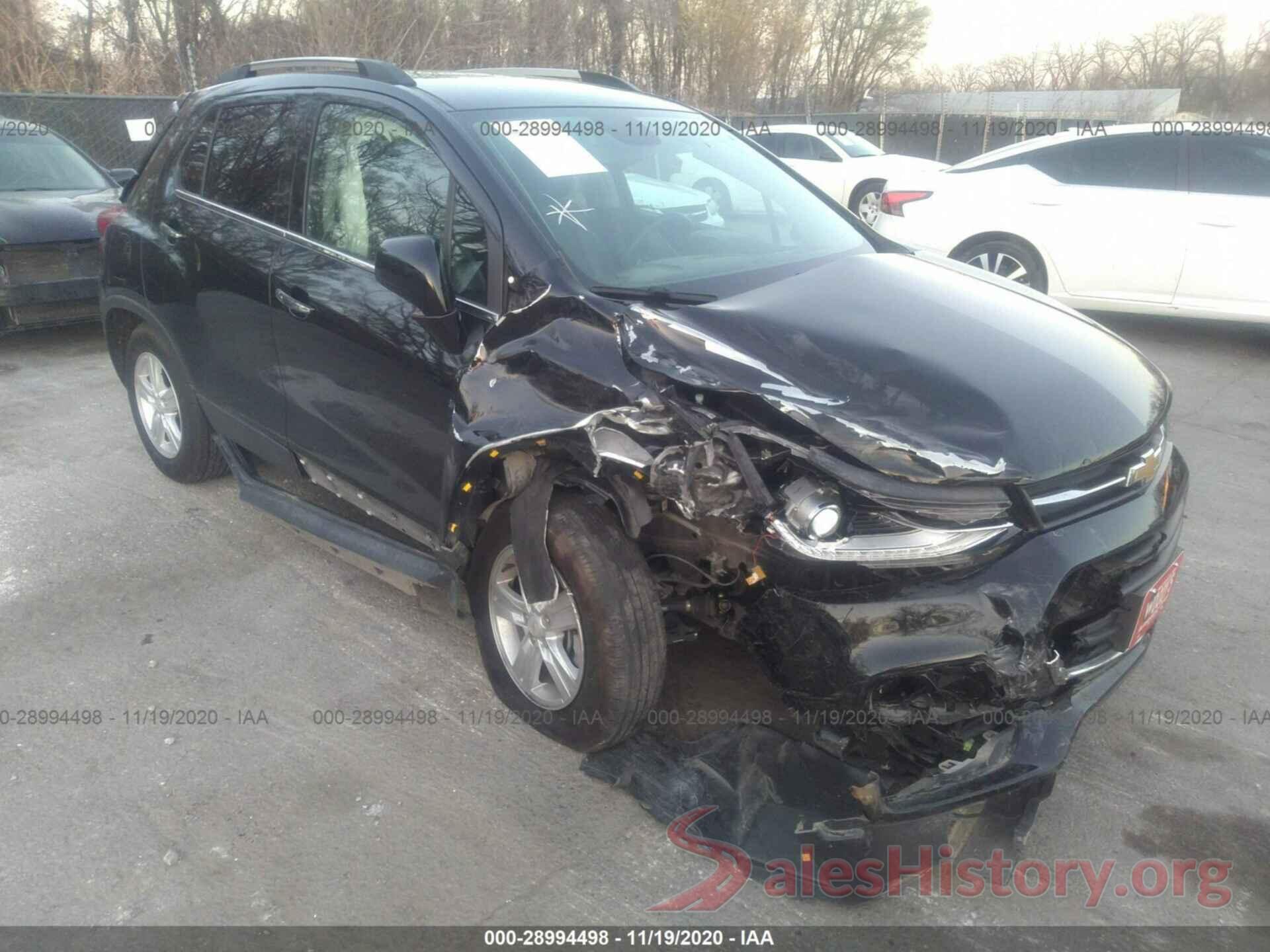 KL7CJLSB0KB904185 2019 CHEVROLET TRAX