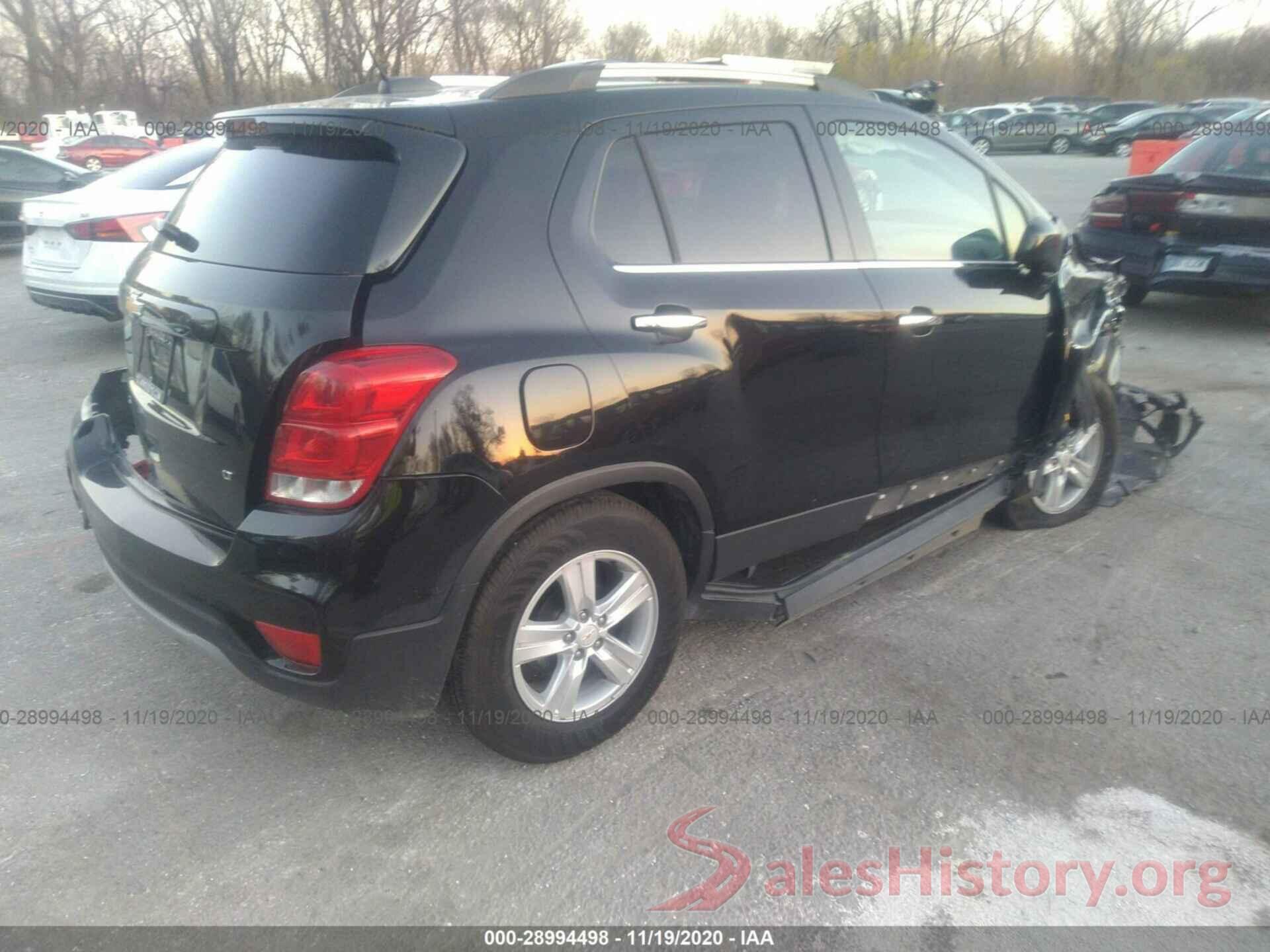 KL7CJLSB0KB904185 2019 CHEVROLET TRAX