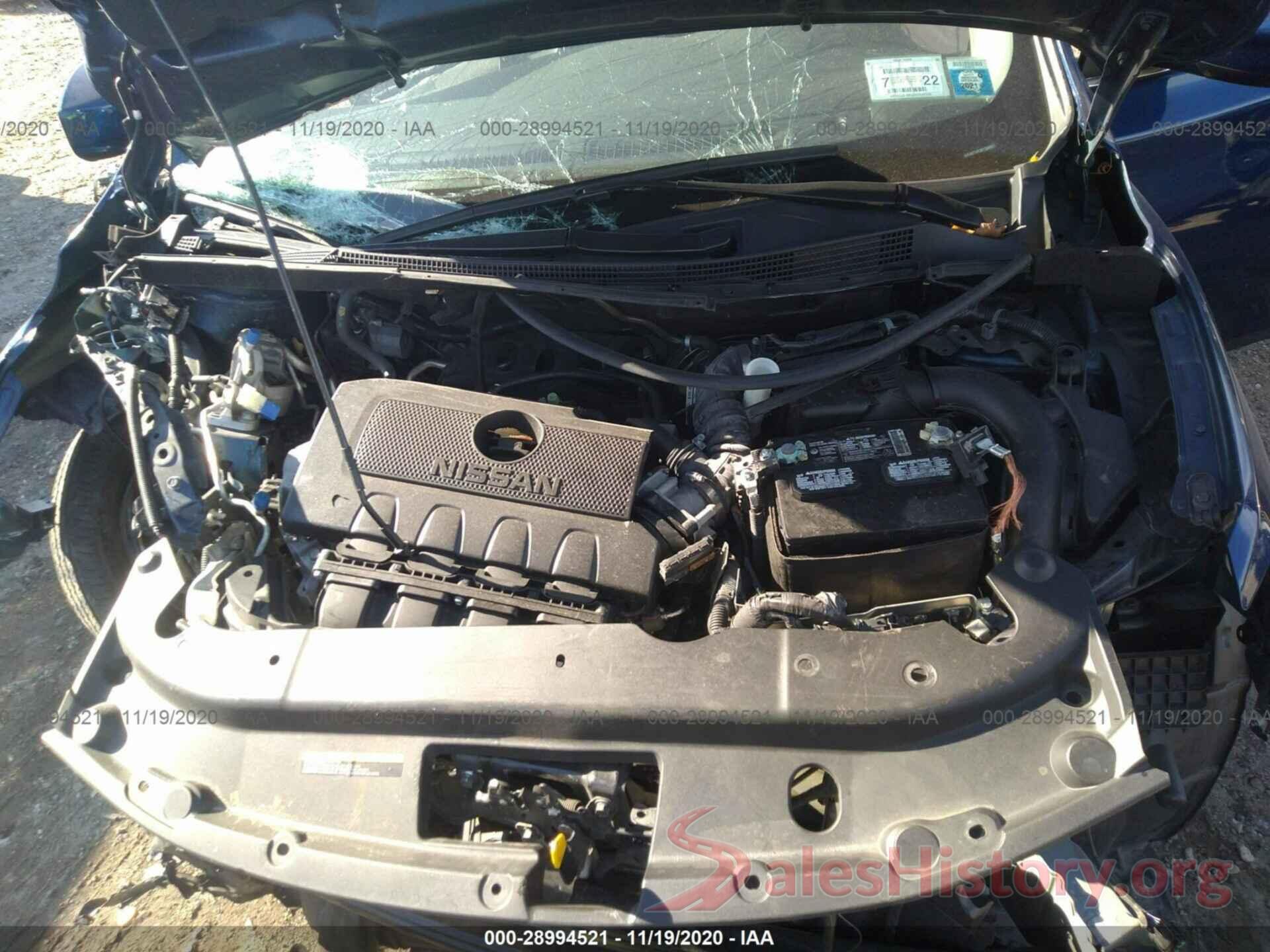 3N1AB7AP3KY244921 2019 NISSAN SENTRA