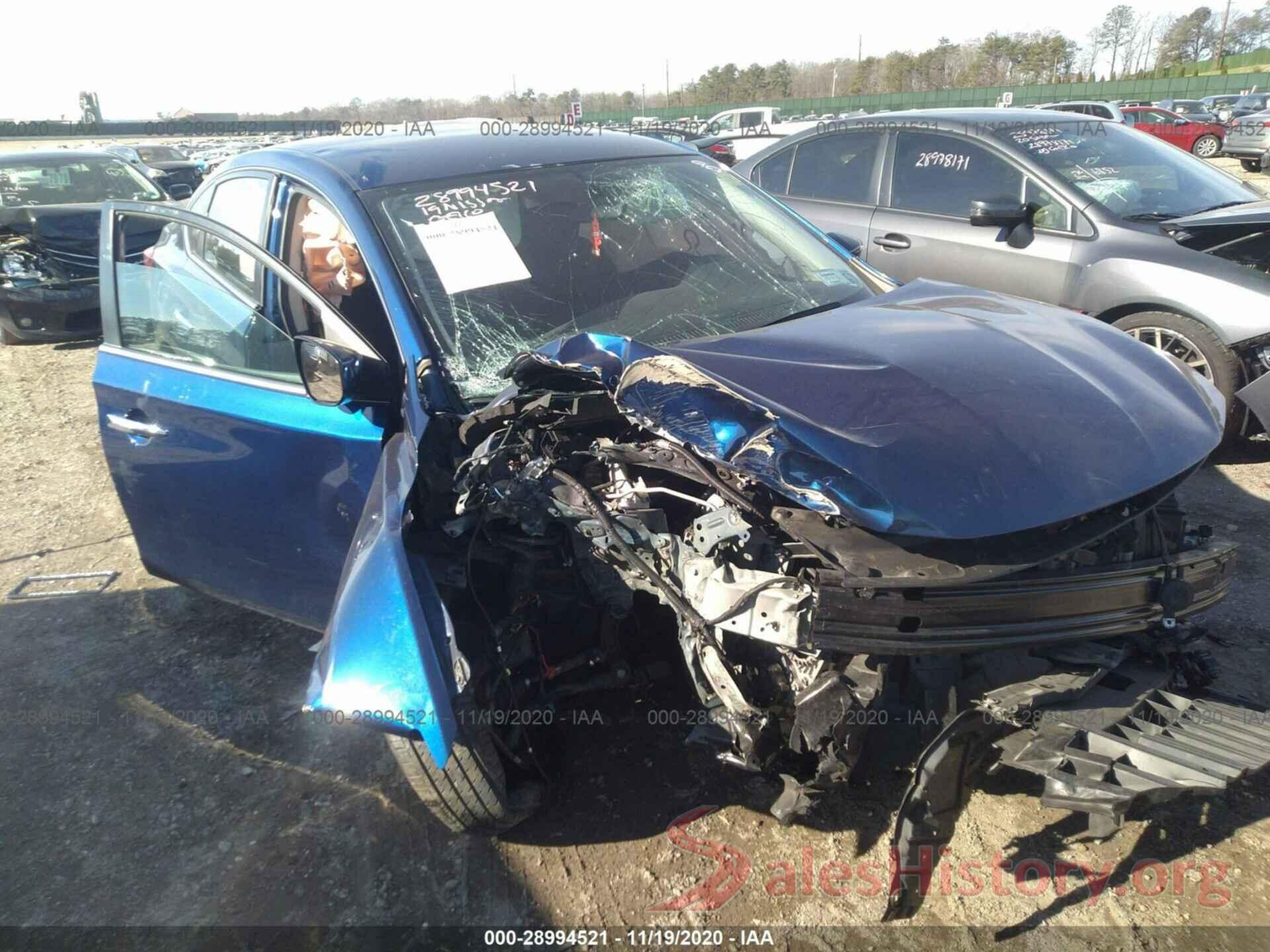 3N1AB7AP3KY244921 2019 NISSAN SENTRA