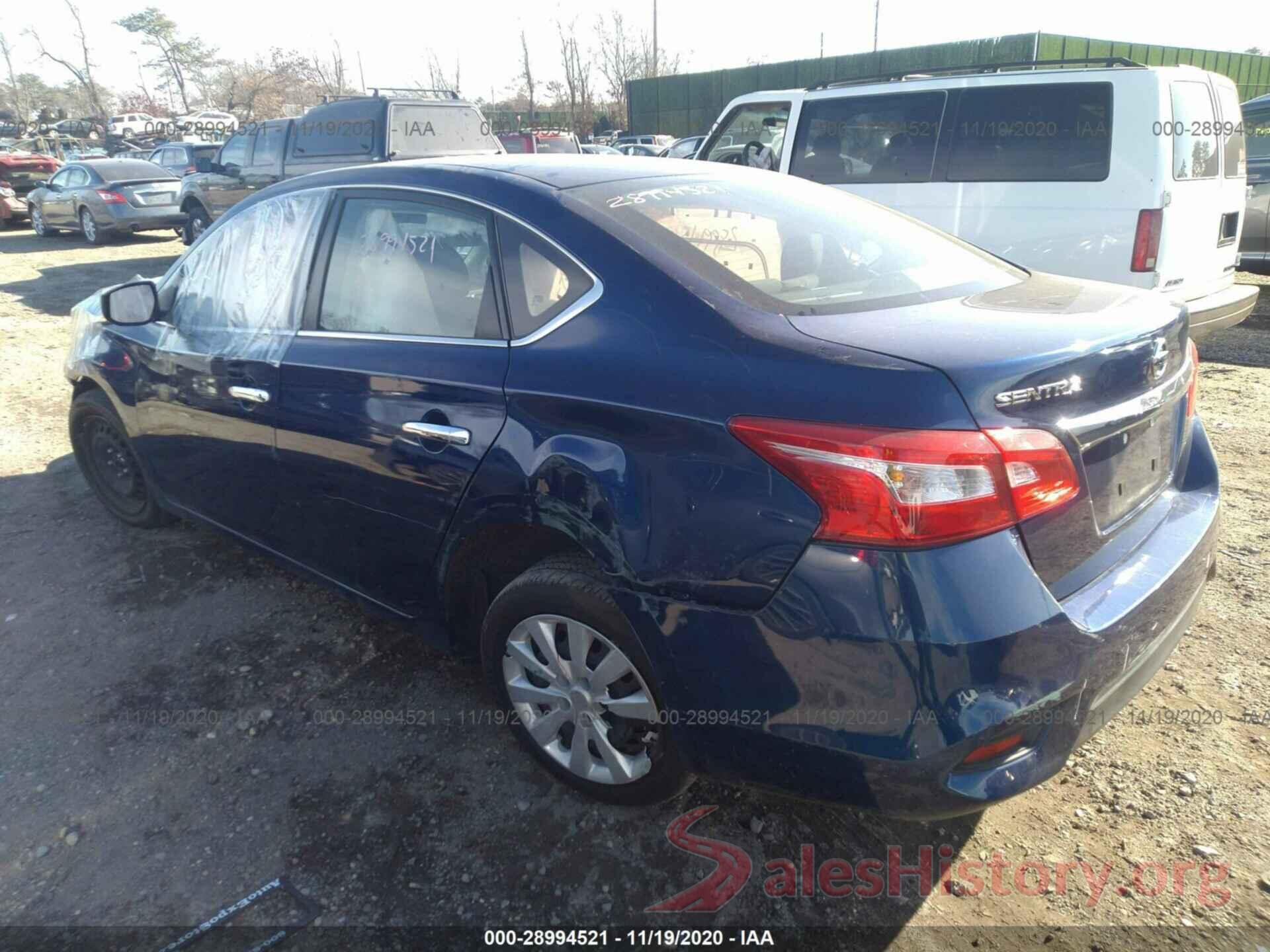 3N1AB7AP3KY244921 2019 NISSAN SENTRA