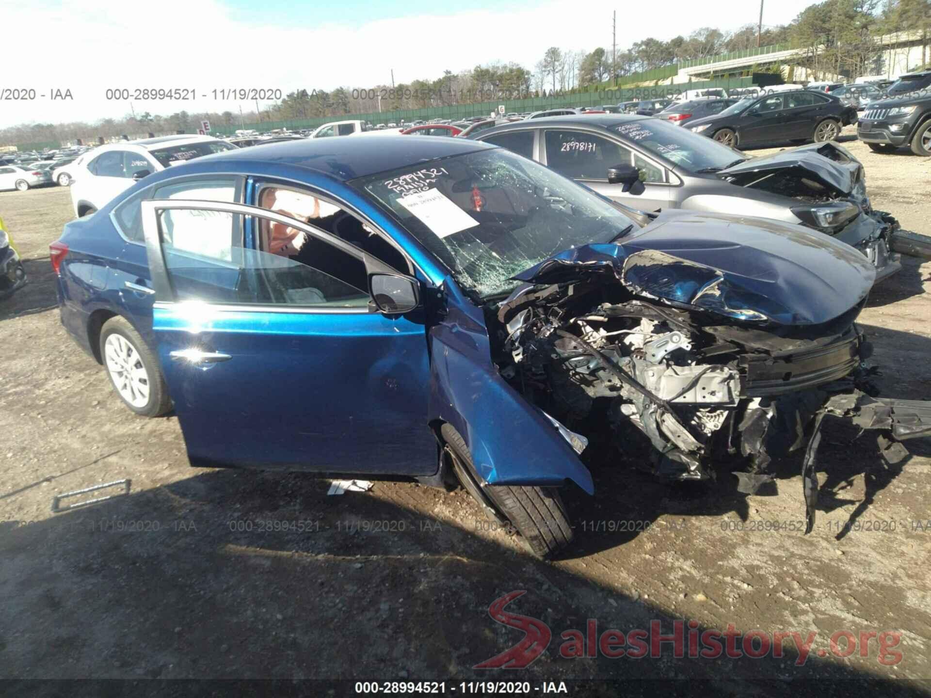 3N1AB7AP3KY244921 2019 NISSAN SENTRA