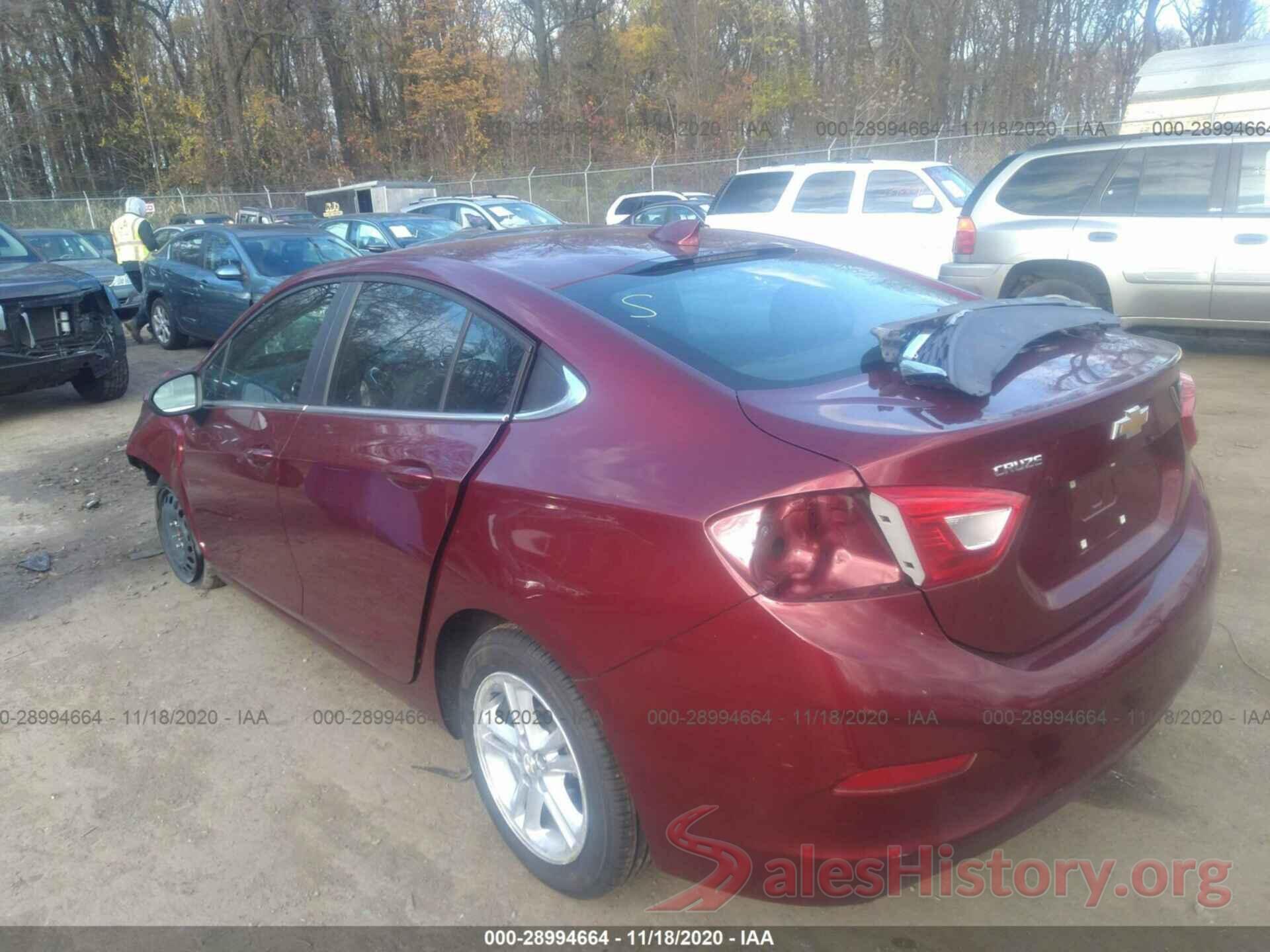 1G1BE5SMXG7301604 2016 CHEVROLET CRUZE