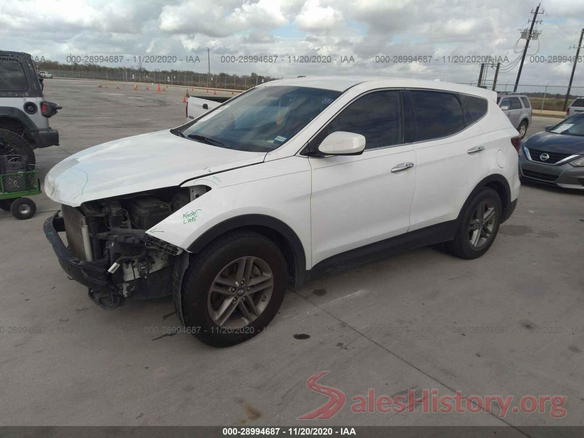 5NMZT3LB7HH023140 2017 HYUNDAI SANTA FE SPORT