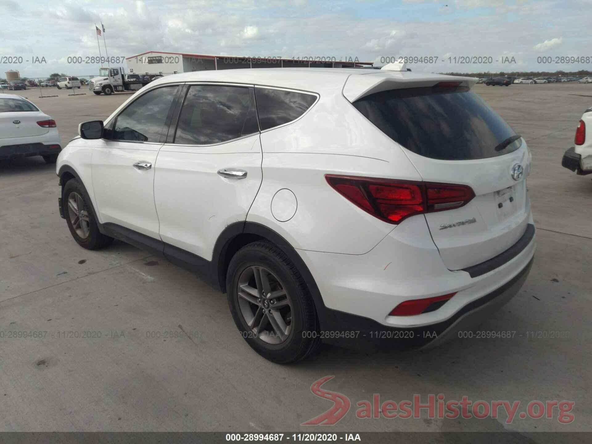 5NMZT3LB7HH023140 2017 HYUNDAI SANTA FE SPORT