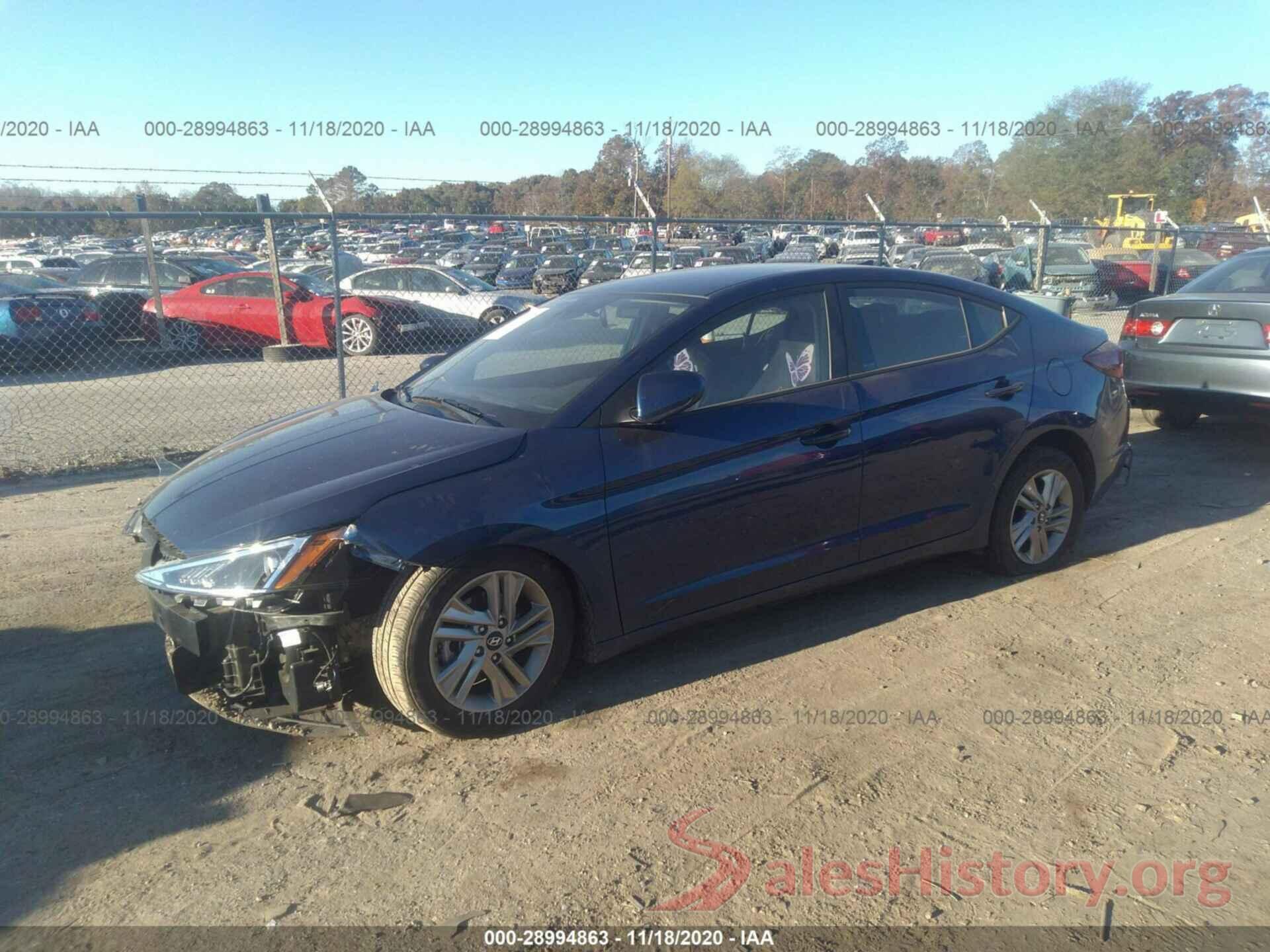 5NPD84LF2KH471154 2019 HYUNDAI ELANTRA