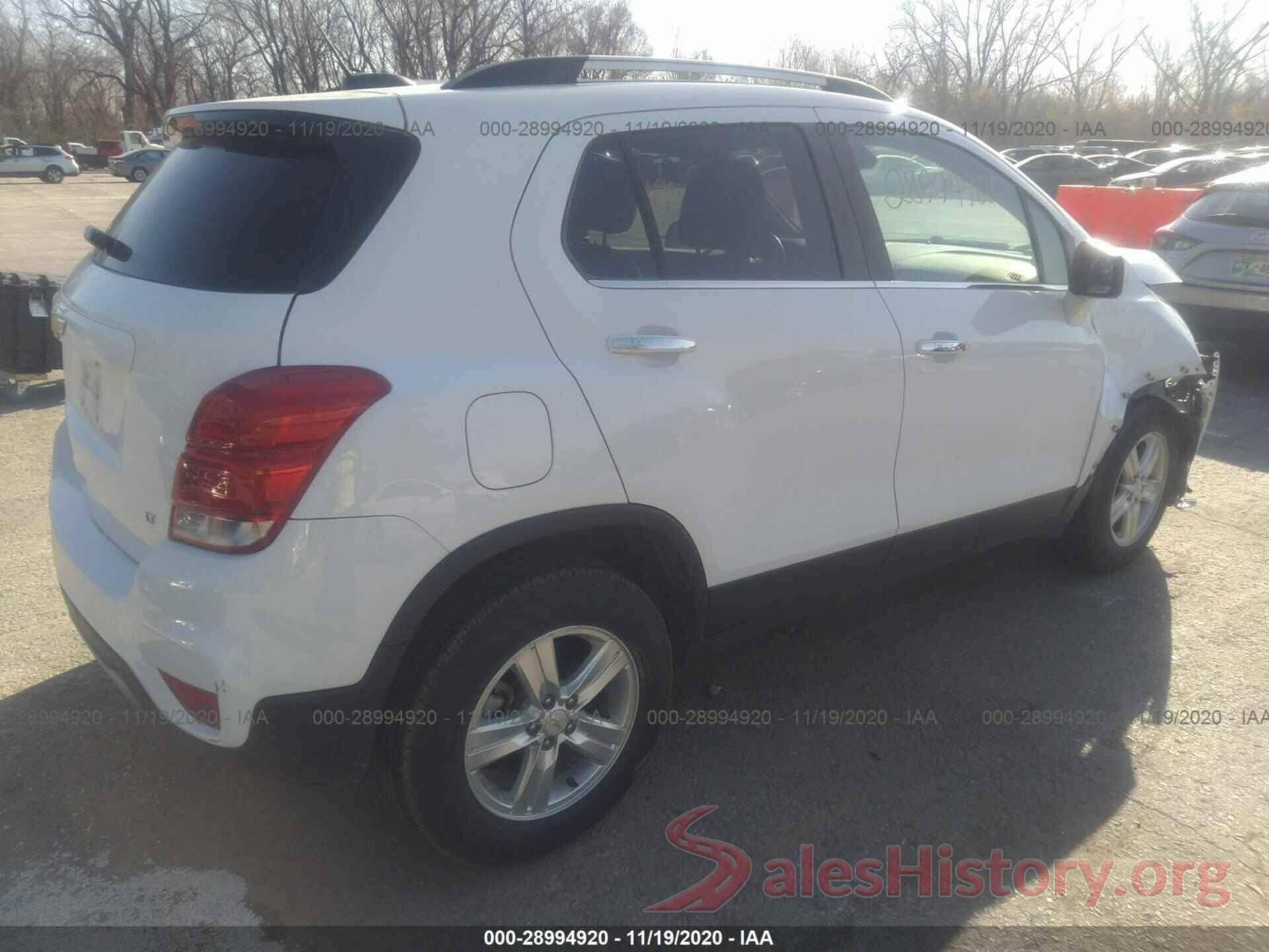 KL7CJPSB0JB734738 2018 CHEVROLET TRAX