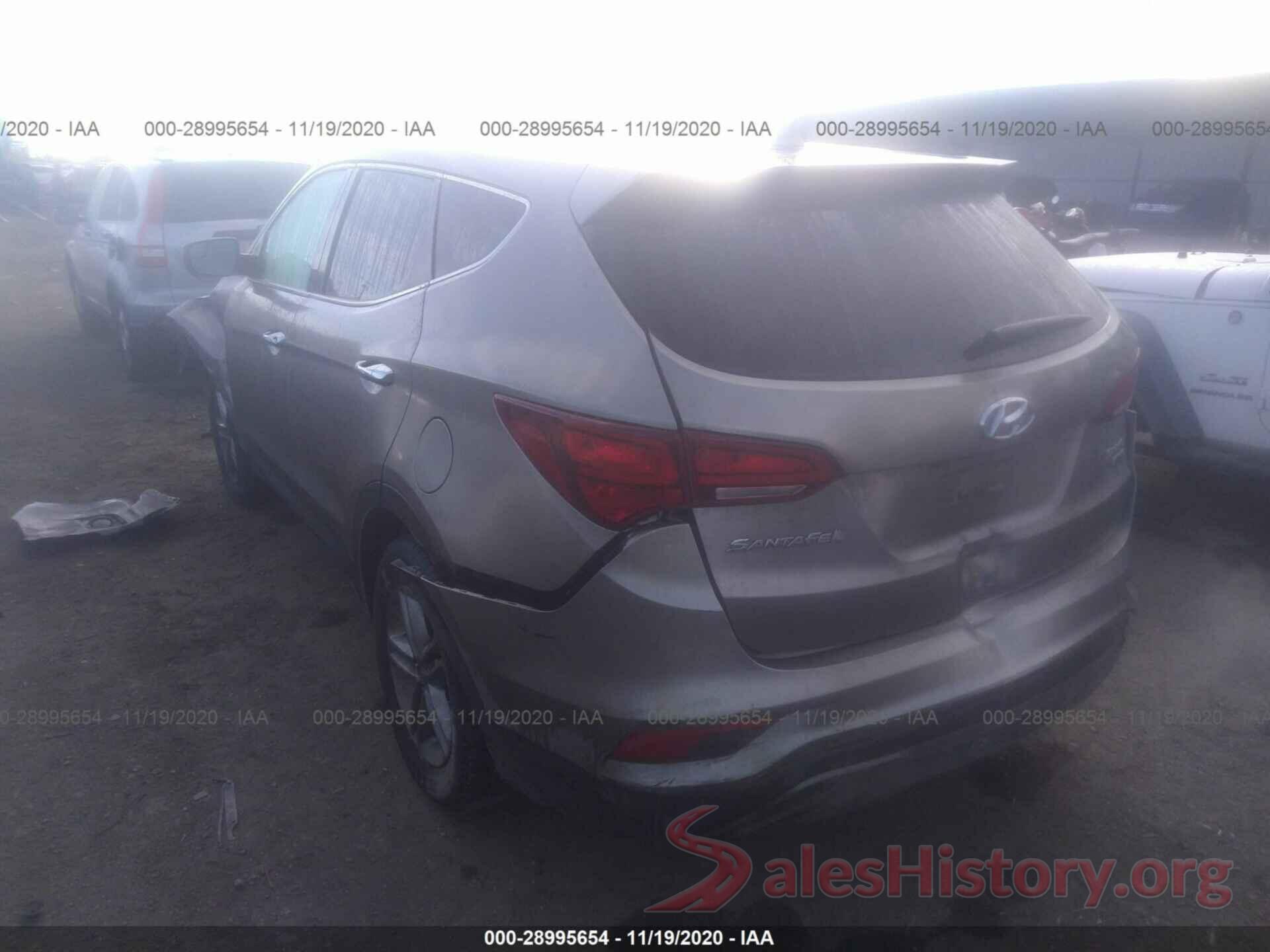 5XYZTDLB7HG405121 2017 HYUNDAI SANTA FE SPORT