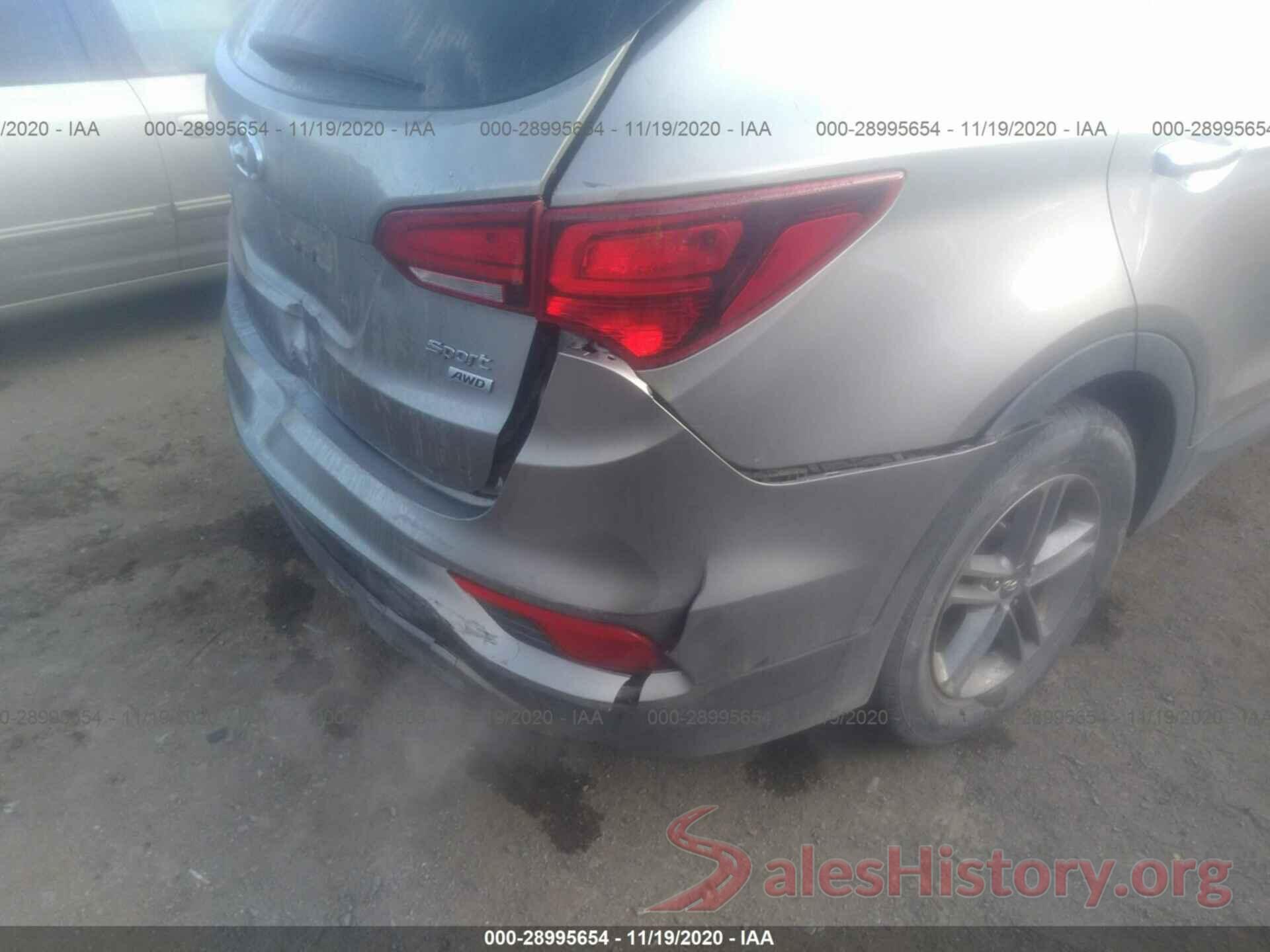 5XYZTDLB7HG405121 2017 HYUNDAI SANTA FE SPORT