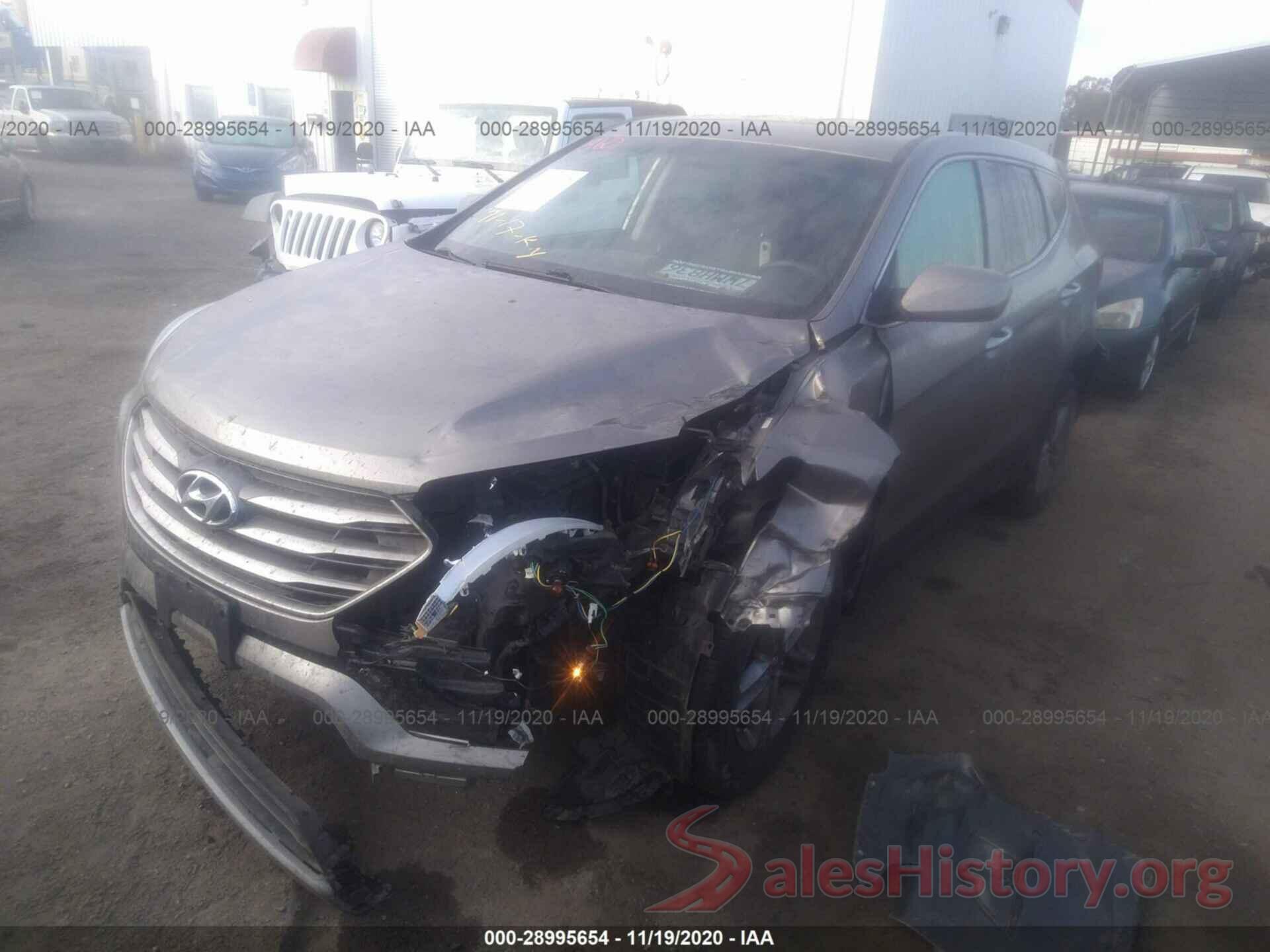 5XYZTDLB7HG405121 2017 HYUNDAI SANTA FE SPORT