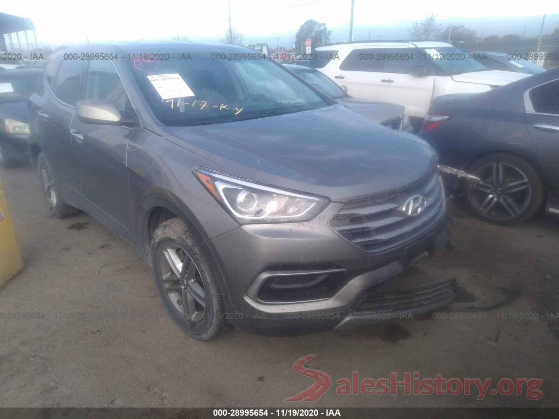 5XYZTDLB7HG405121 2017 HYUNDAI SANTA FE SPORT