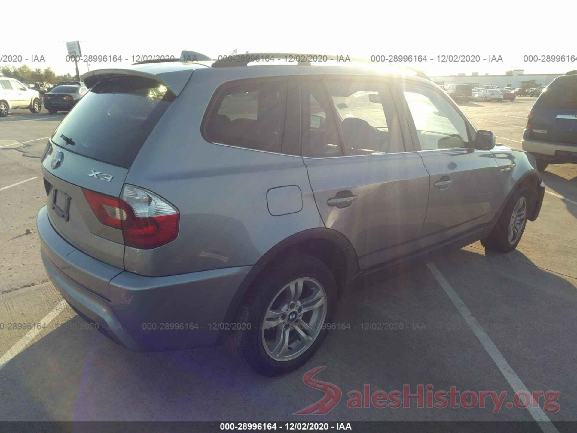 WBXPA93436WG77909 2006 BMW X3