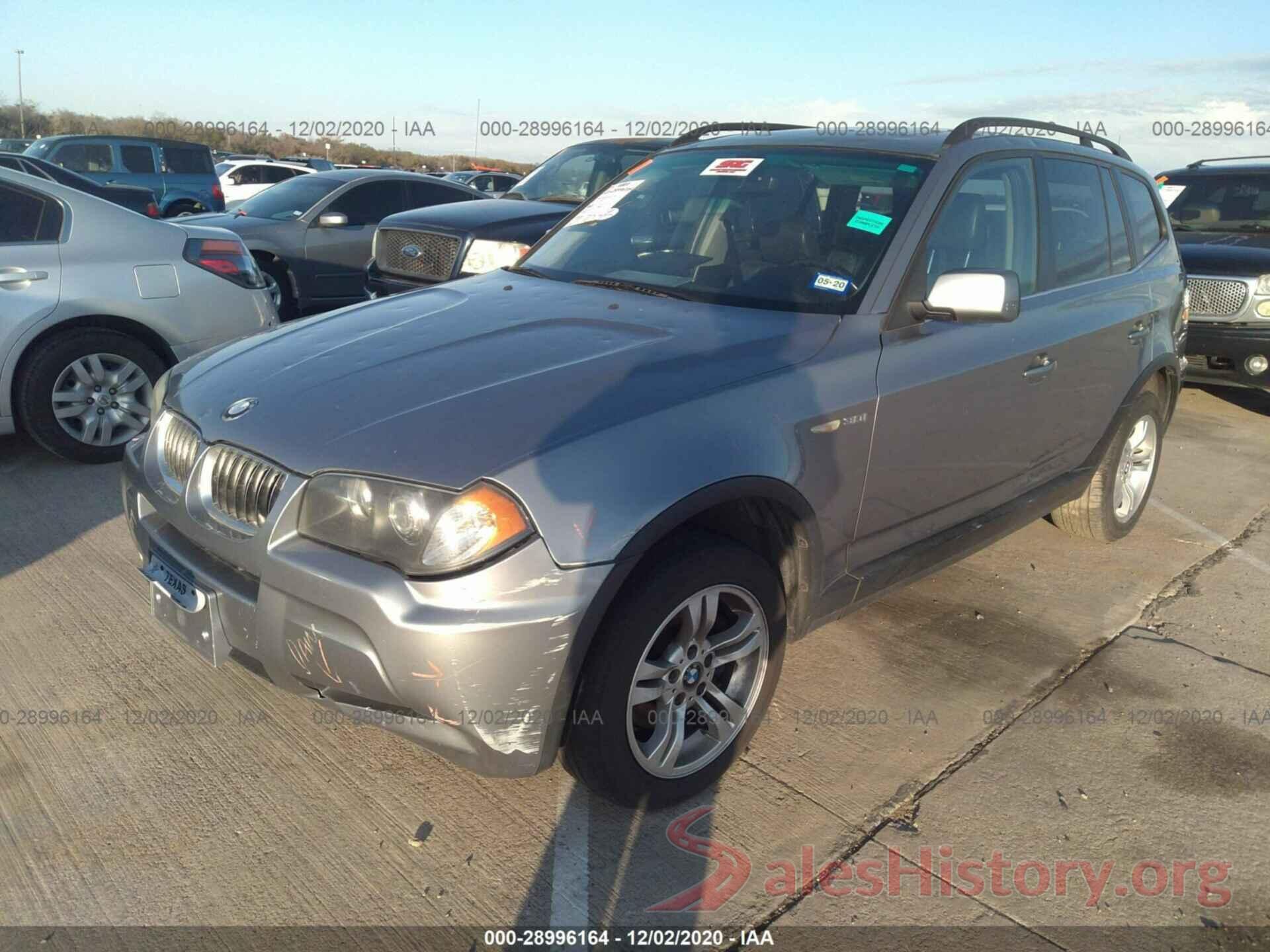 WBXPA93436WG77909 2006 BMW X3