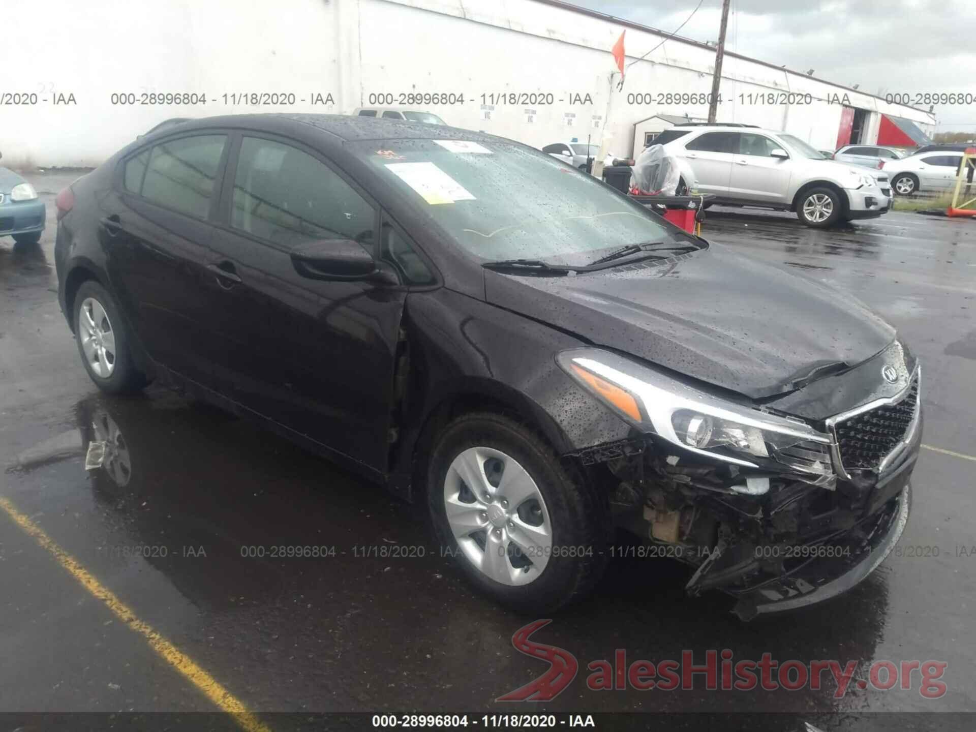 3KPFK4A78JE230417 2018 KIA FORTE