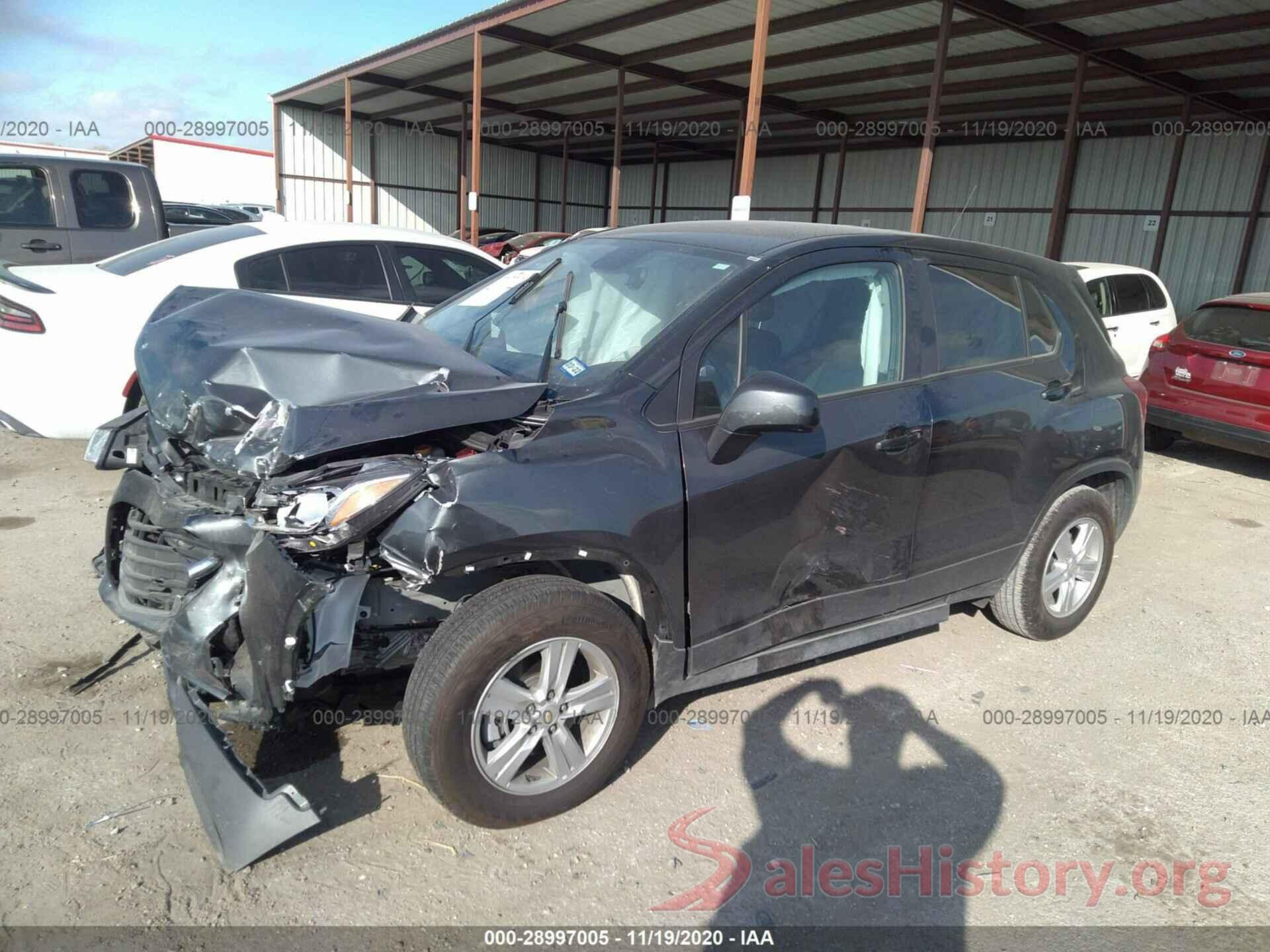 3GNCJKSB0LL272938 2020 CHEVROLET TRAX