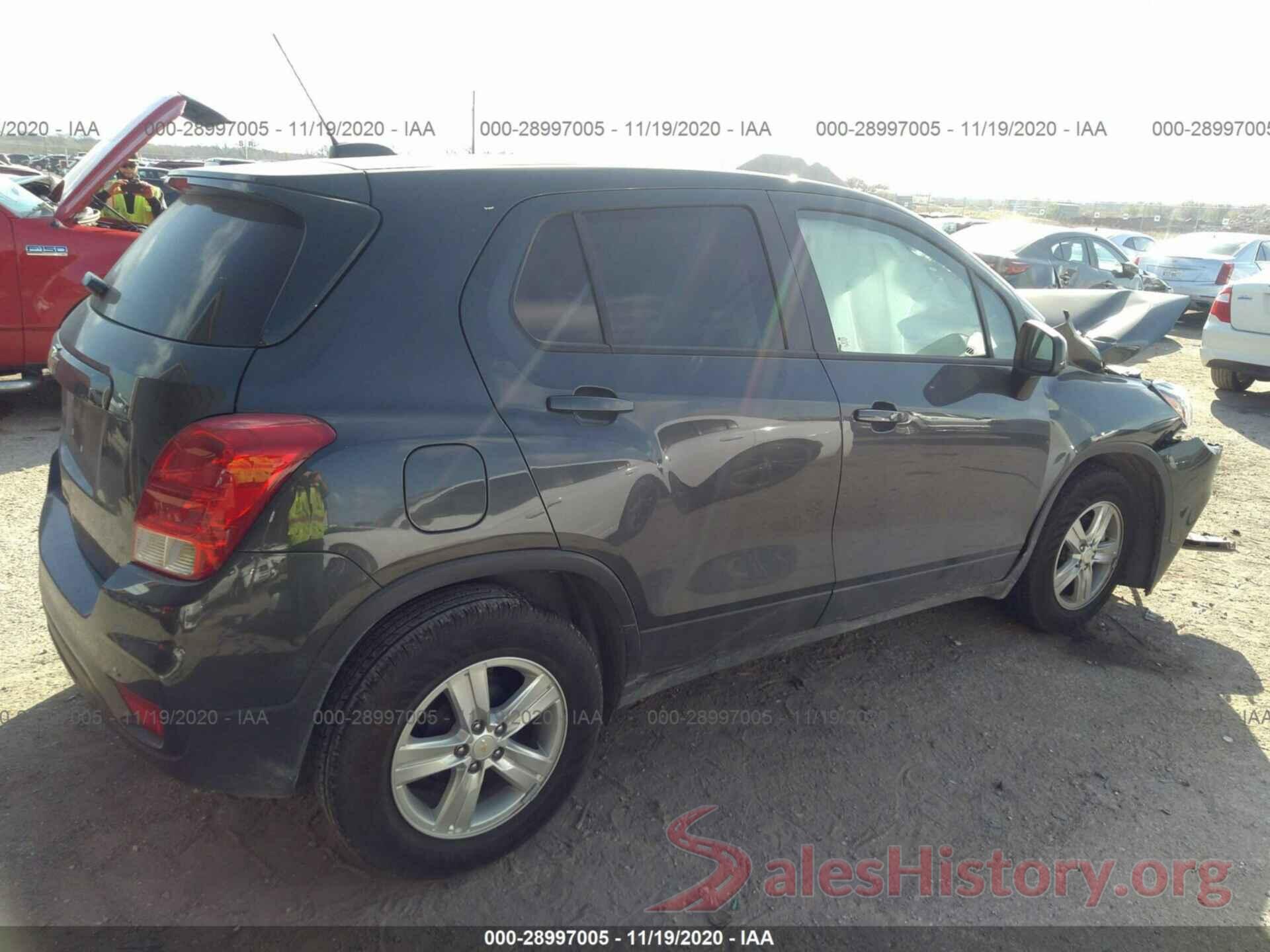 3GNCJKSB0LL272938 2020 CHEVROLET TRAX