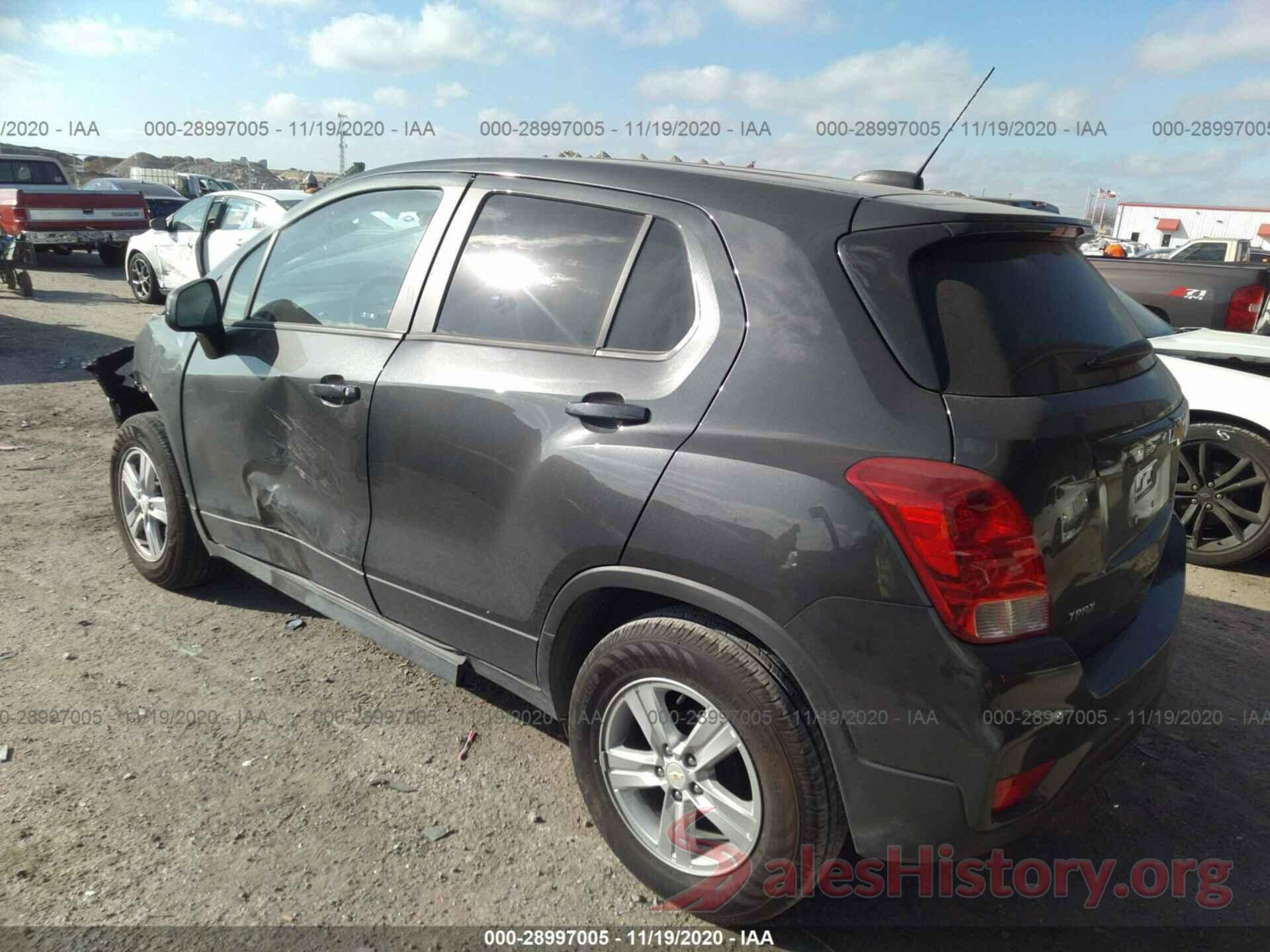 3GNCJKSB0LL272938 2020 CHEVROLET TRAX