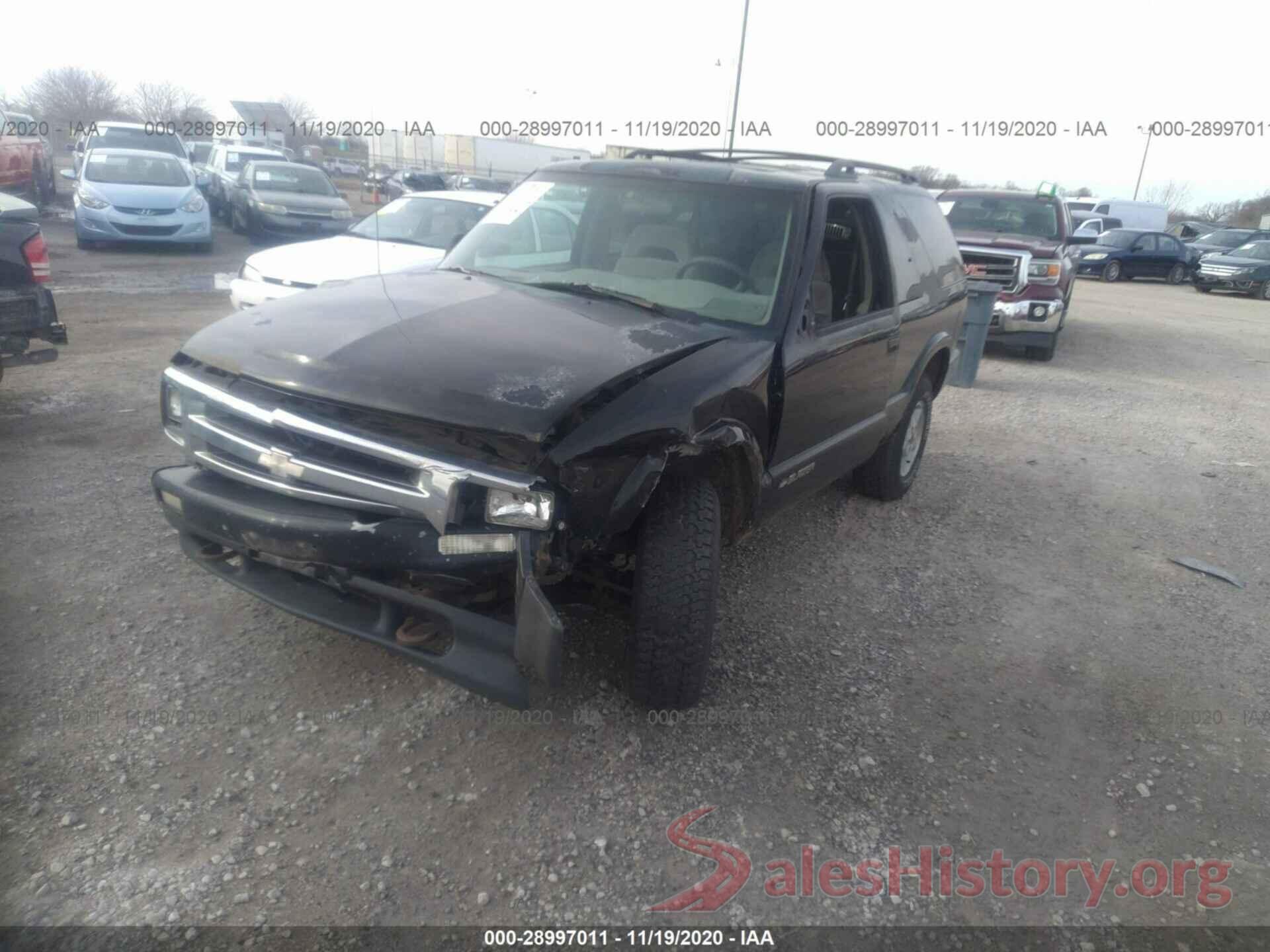 1GNCT18W8VK227085 1997 CHEVROLET BLAZER